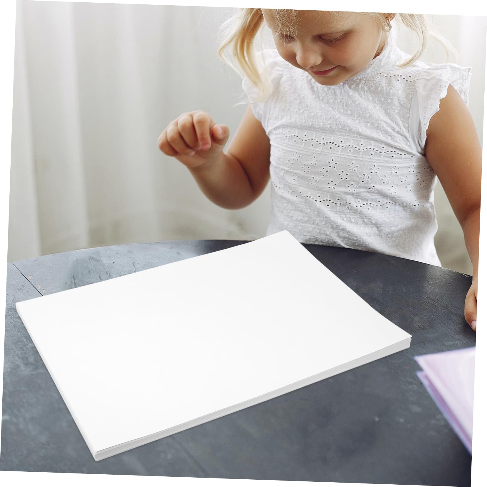 NUOBESTY 50 Fogli Di Carta A3 Cartoncino Da 220 G/m² Carta Fatta A Mano Per Origami E Lavori Artigianali Kit Per Arte E Fotografia Perfetto Per Gruppi