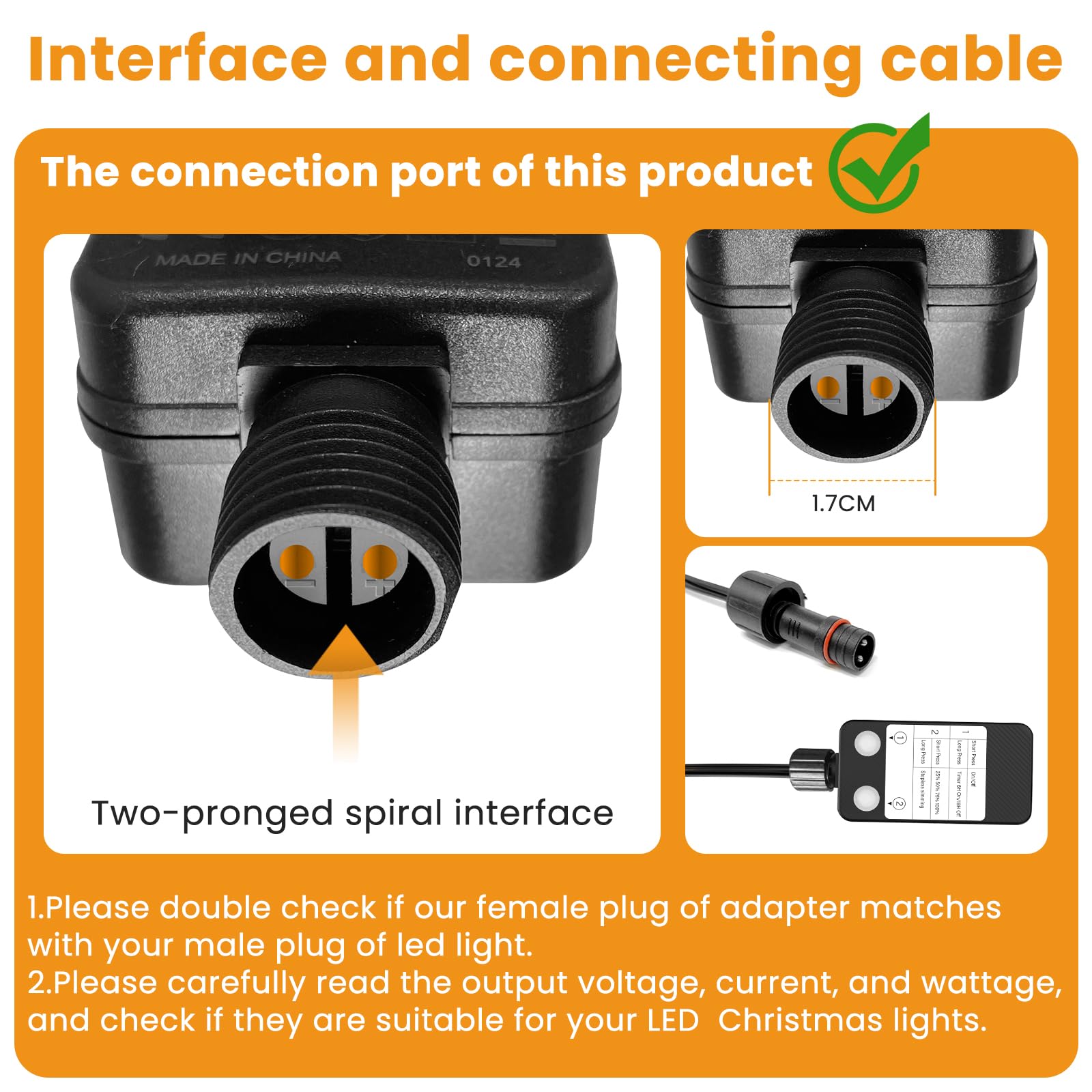 Alimentatore LED 4.5V 1A 4.5W IP44 - Trasformatore Per Luci Natalizie E Catene Luminose