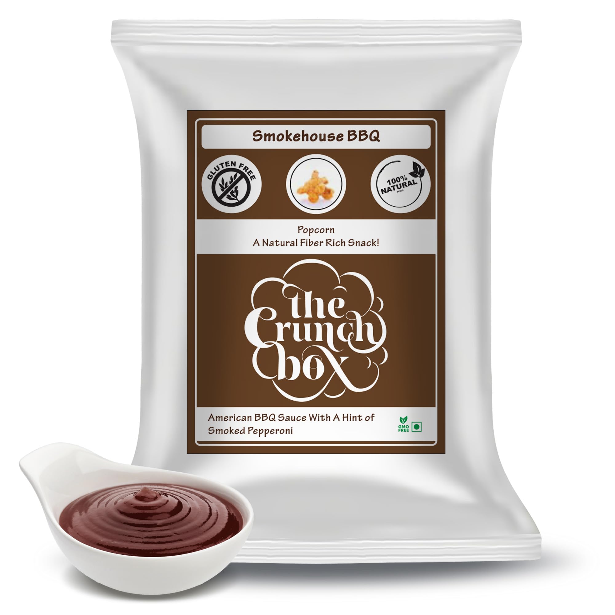 The Crunch Box Presents Special Family Pack | Smokehouse BBQ Gourmet Popcorn | 100gm | Gluten Free Popcorn for All Occassions, Events and Gatherings-image-6