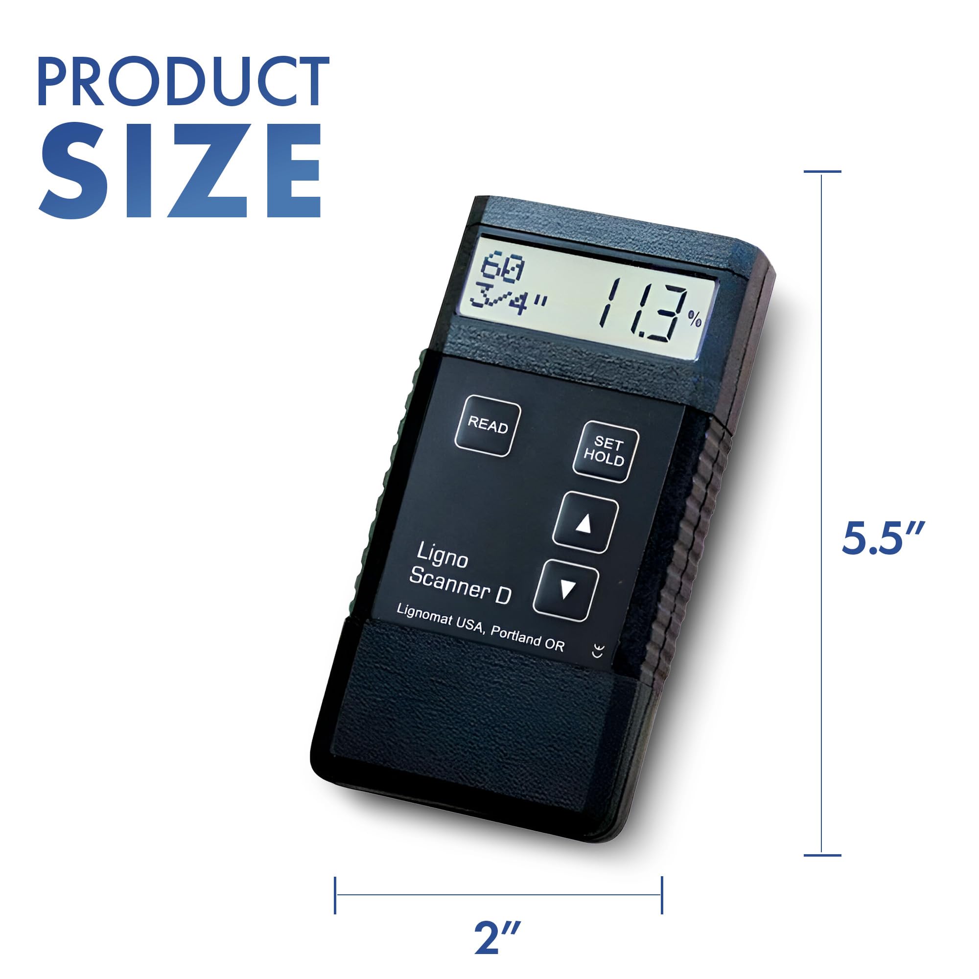 Lignomat Scanner D Pinless Moisture Meter - Accurate Readings -5