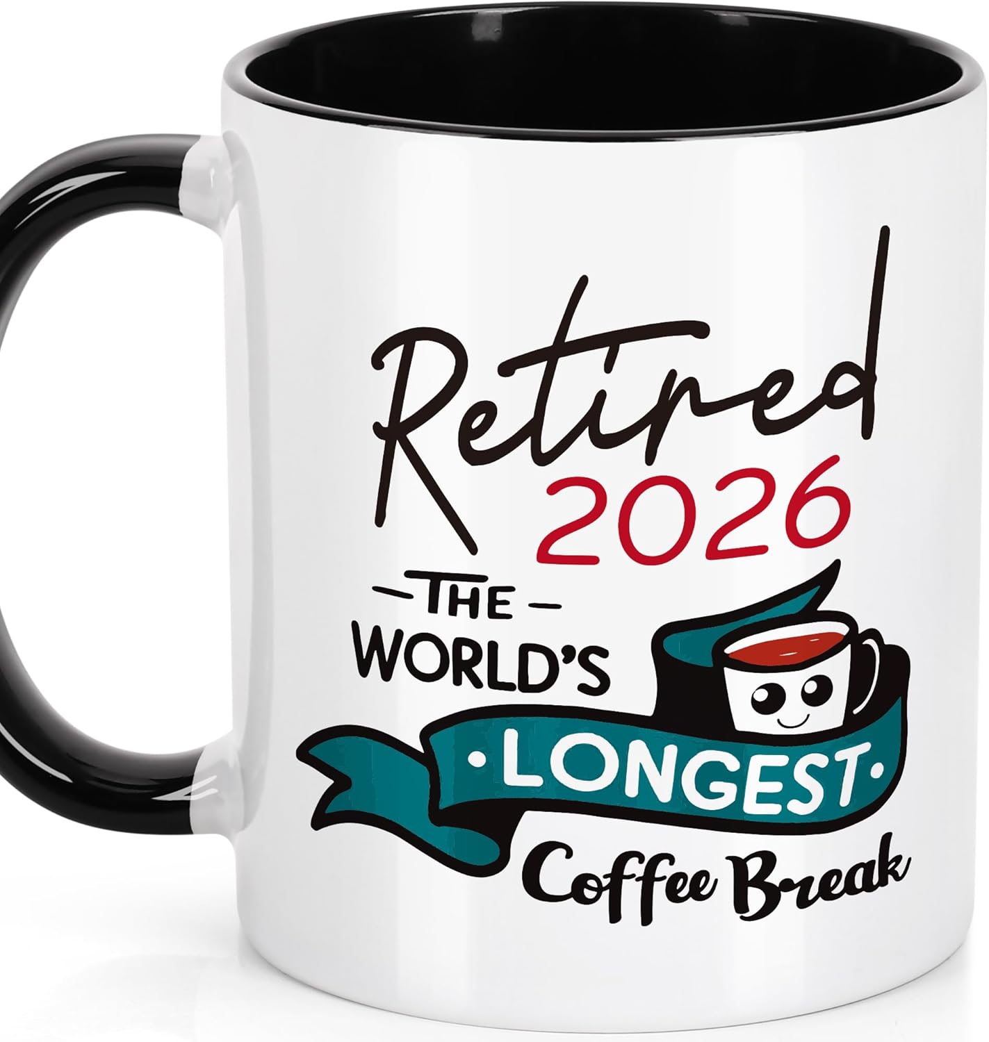 LEJIAJINW Funny Retirement Gift for Woman 2026 Men Cool Retirement Gifts Coworker Leaving Farewell Goodbye Gifts Mom Dad Friends Retired Weekly Calendar Mug