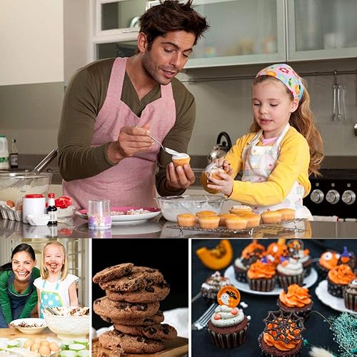 Miniatura 7 de Cuchara pequeña para galletas de 1 cucharada, tamaño #60, cuchara para masa de galletas, para hornear, acero inoxidable 188, agarre cómodo, para