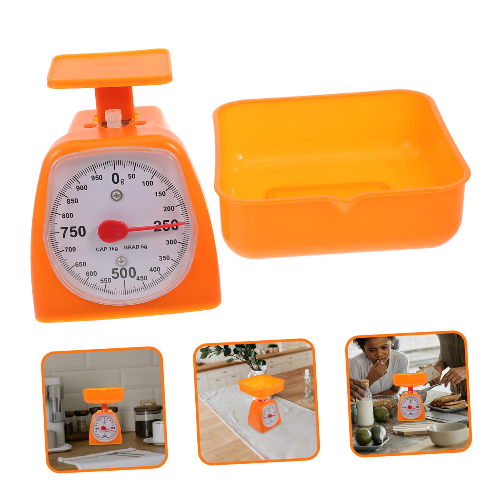 GRIRIW 1pc Laboratory Scale Lab Portion Scale Digital Kitchen Scale Digital Body Weight Scale Weighing Scale Food Weight Scale Mechanical Kitchen Scales Student Precision Plastic Jewelry