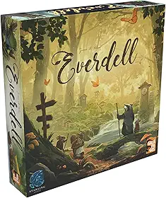 Galápagos, Everdell, Jogo de Tabuleiro Competitivo, 1-4 jogadores, 40-80min