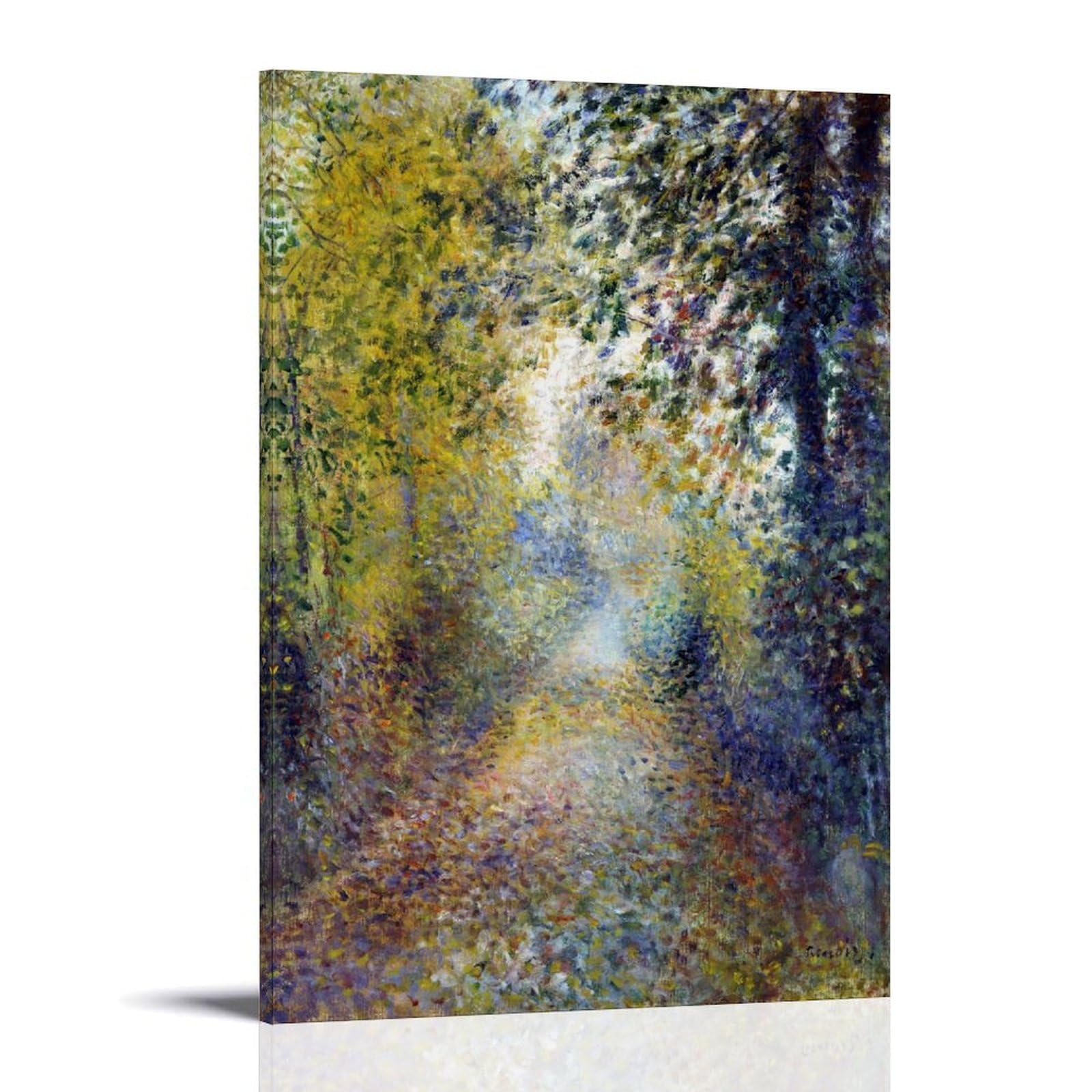 フェール、森の小道、高級希少画集画、版上サイン入 新品額付 12月16日(月)12時よりWEBショップにて、村上隆直筆サイン入り