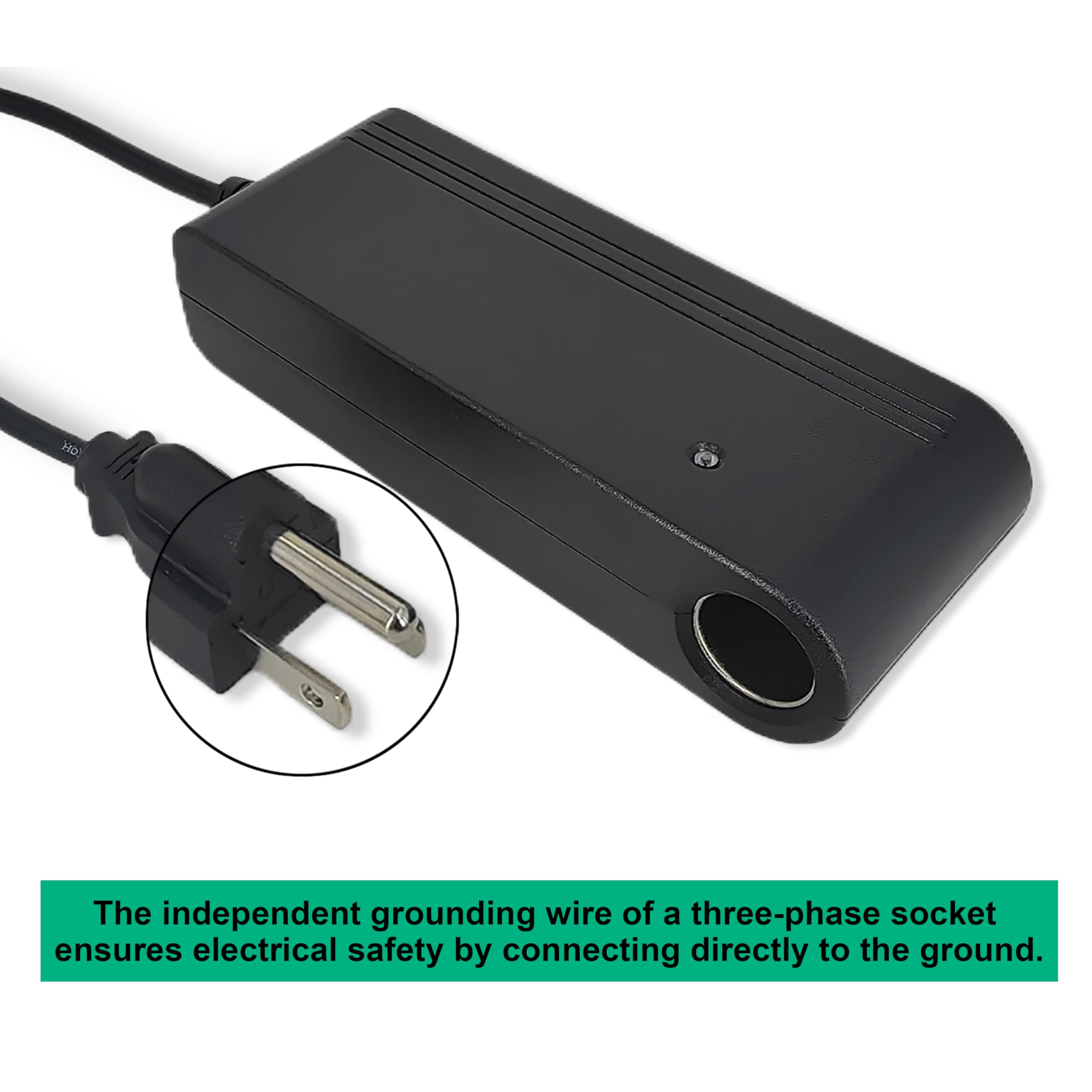 Amazon.com: HorHor 96W 8A AC to DC Converter, Car Cigarette Lighter Adapter,  110v/120v to 12v AC/DC Adapter Power Supply for Convert a Wall Outlet to a  Car Cigarette Lighter Socket : Automotive