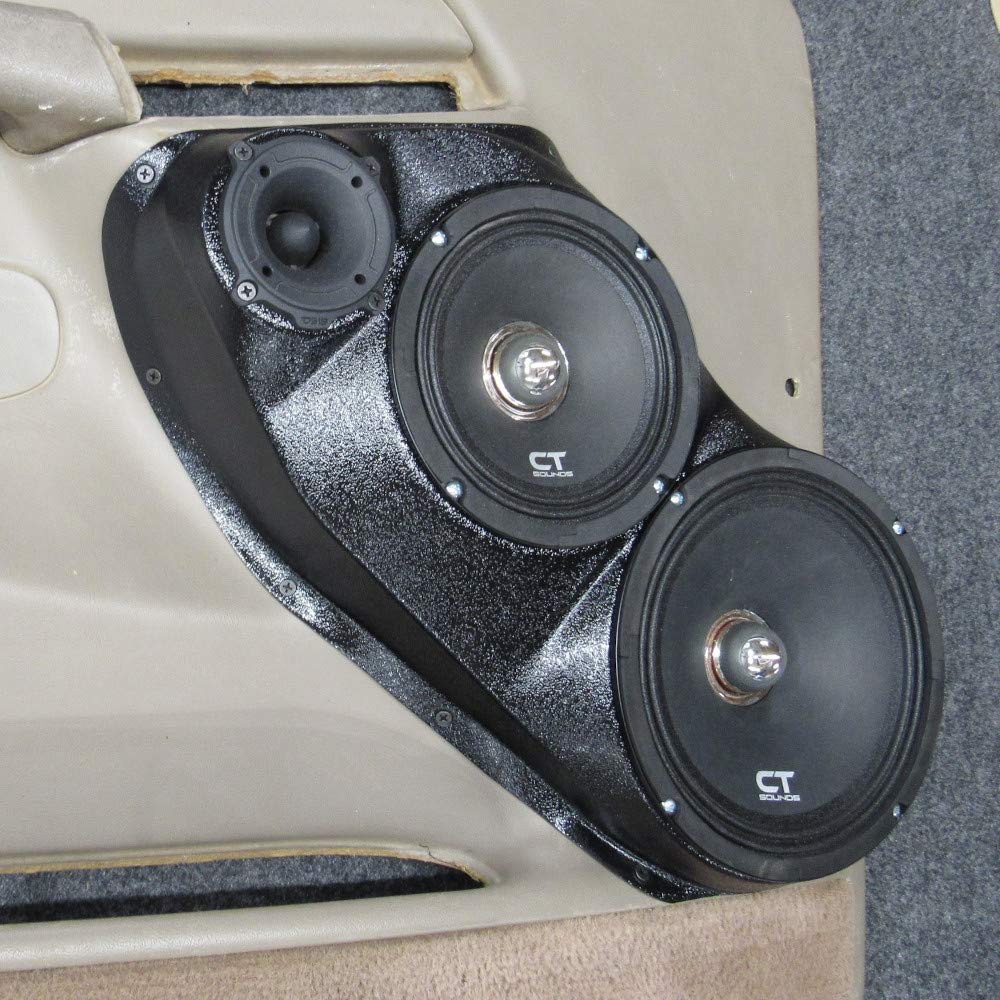 Custom Speaker Pods Three Way Front Door Pods for 8", 6.5" and 3.5