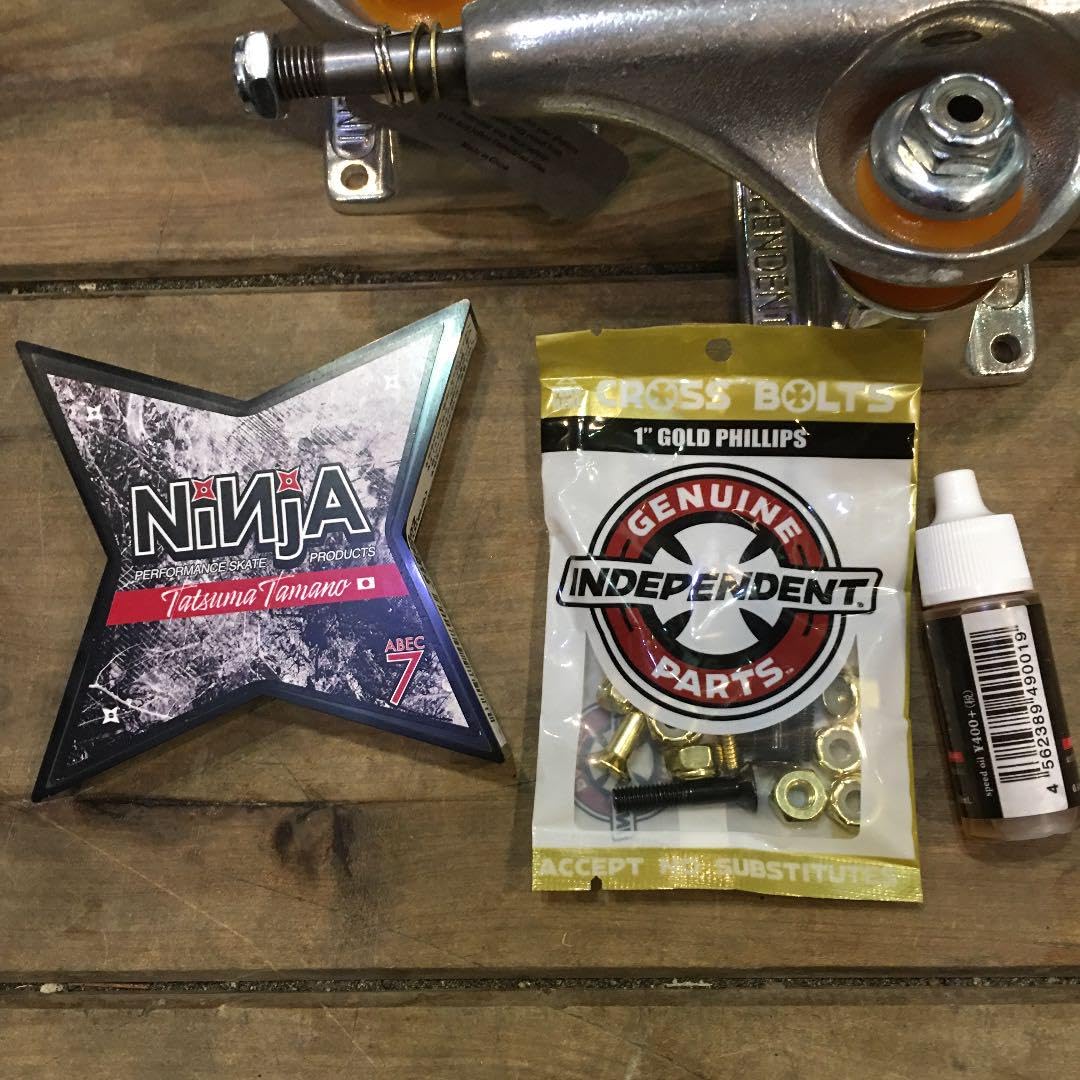 Amazon.co.jp: 14 こだわりスケートボード足回りフルセットトラック  