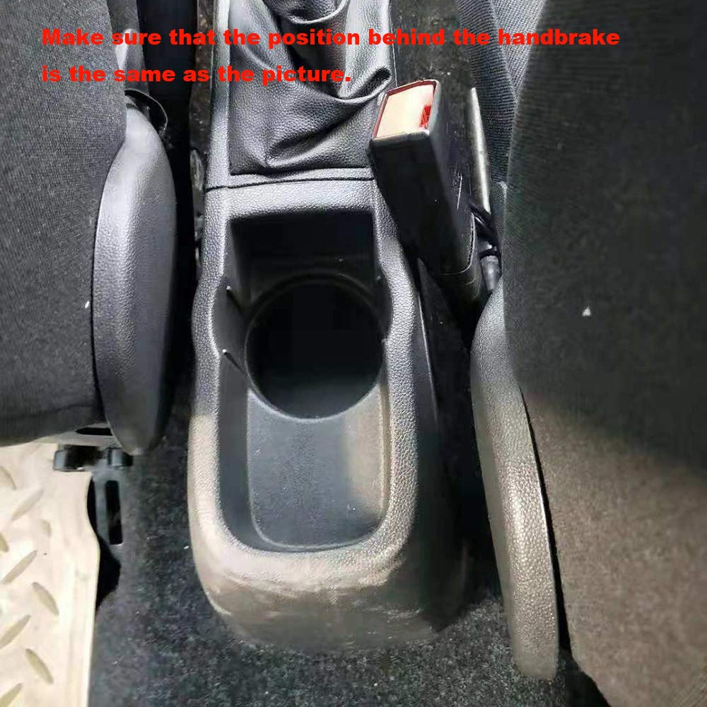 Bracciolo Centrale Per Fiat Qubo 2008-2020 - In Ecopelle Nera, Con Vano Portaoggetti - Foto 2