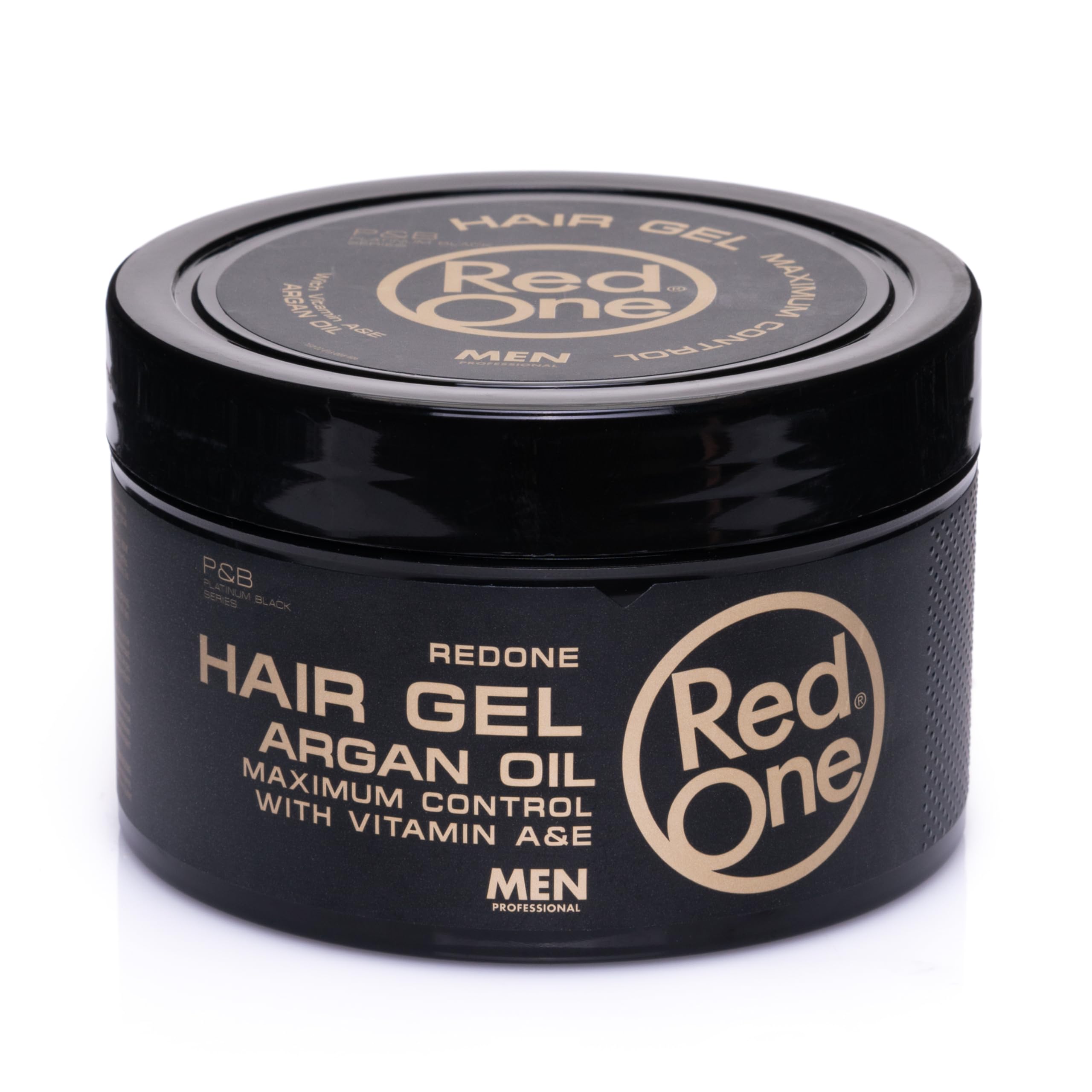 Redone Argan Oil Hair Gel 400 ml - Ultra-Strong Hold Styling Gel with Panthenol & Vitamin E, 400 ml (Pack of 1)