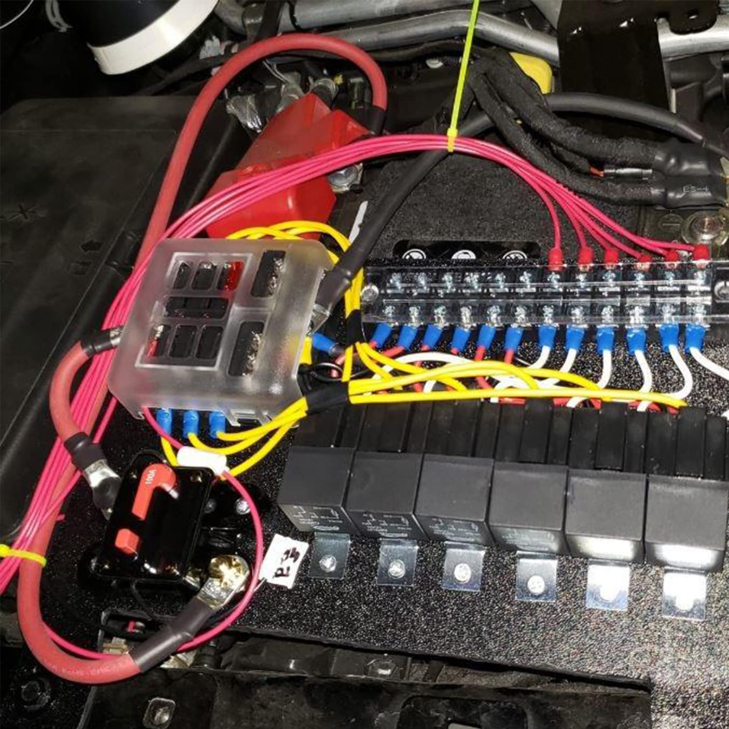 DIY Relay Fuse Block Where The Wires Go!, 55 OFF