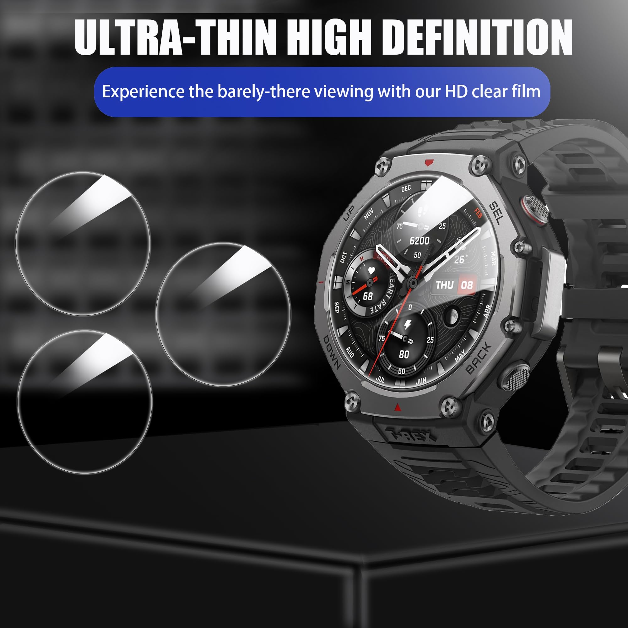 Amazon.co.jp: Lamshaw for Ticwatch Atlas スマートウォッチ 保護 