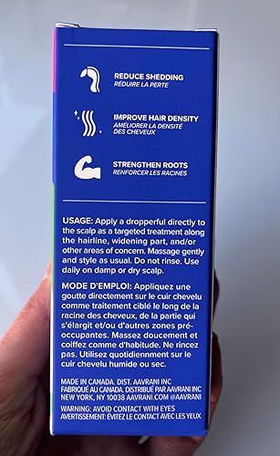 Miniatura 7 de AAVRANI Tratamiento para aumentar la densidad del cabello, Ashwagandha, colágeno vegano y suero de cúrcuma para cabello más grueso y lleno, vegano,