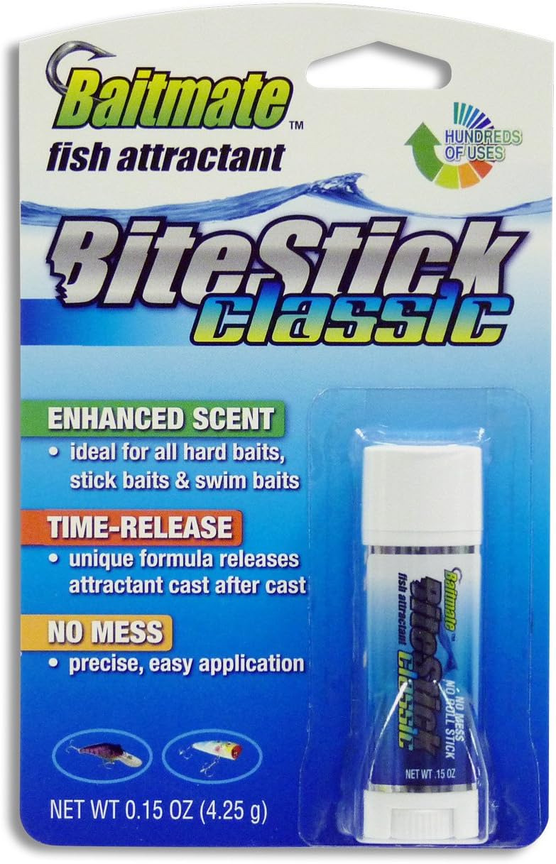 Baitmate BiteStick Classic Hard Bait Fishing Attractant, .15 oz : Sports & Outdoors