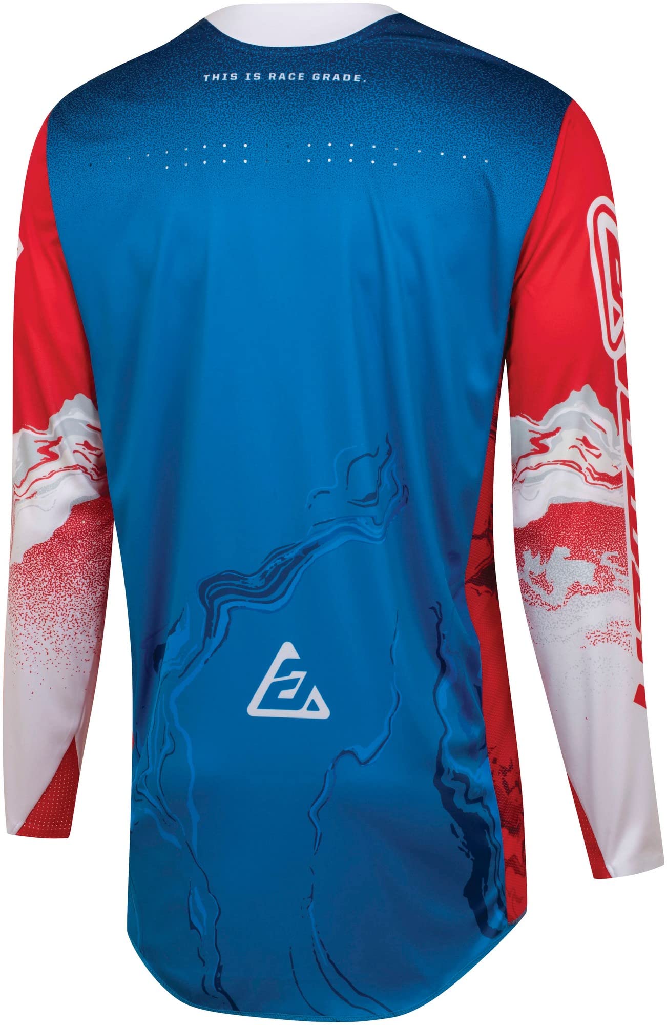 Answer Racing 447460 Men's A23 Elite Fusion Jersey: Red/White/Blue, L