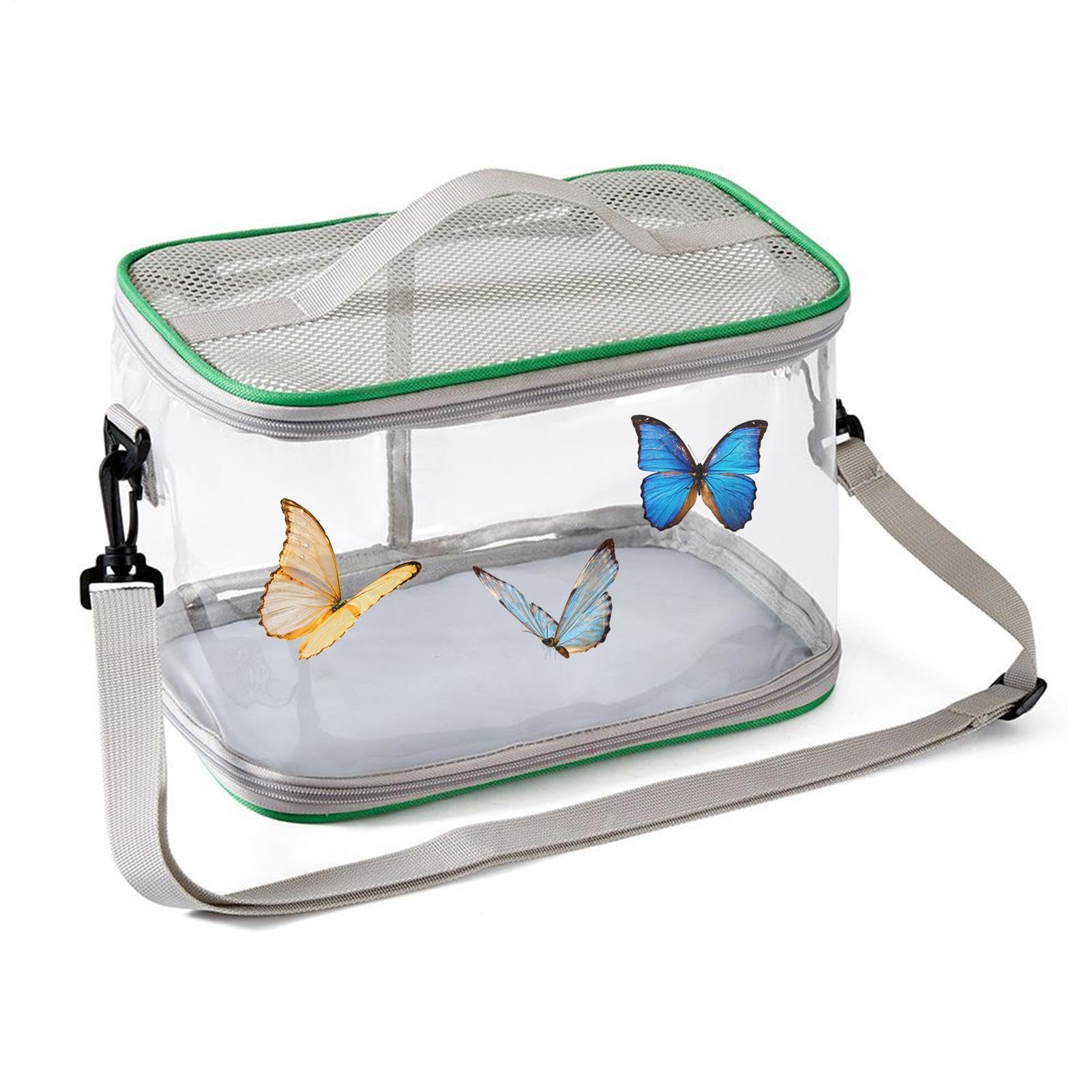 Jaula de red de mariposa y tienda para incubar orugas o mariquitas