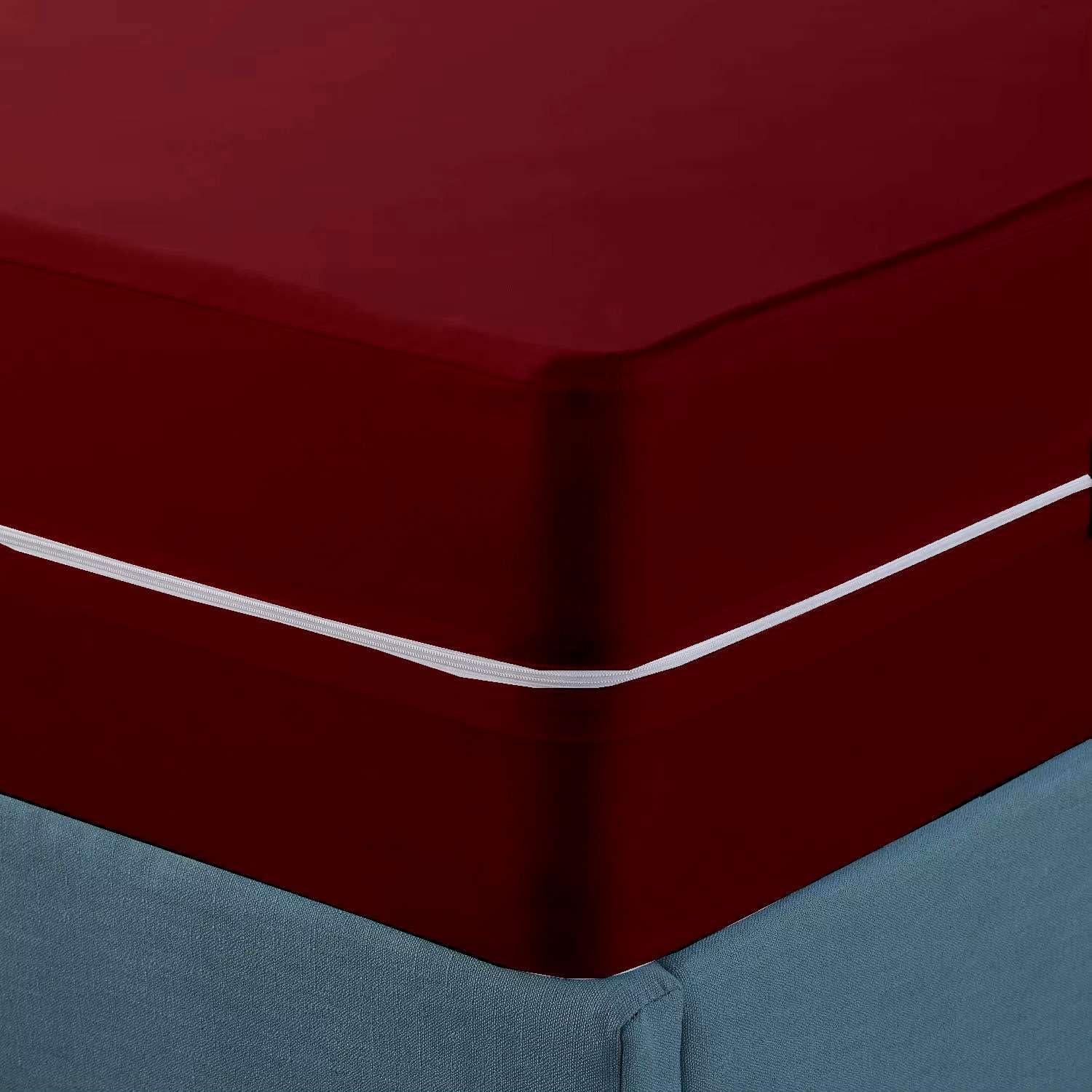 Amazon.com: Zipper Fitted Sheet Cot Size 30 x 75-9 Inch Deep