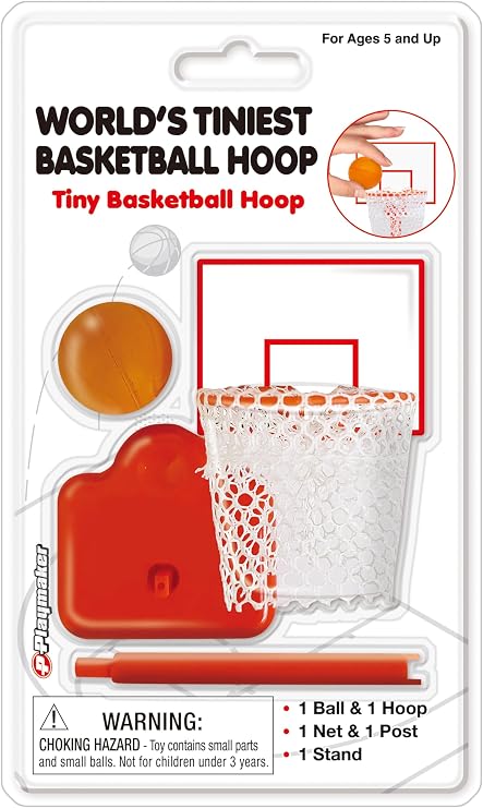 Tiny Bsktball Hoop 5pc