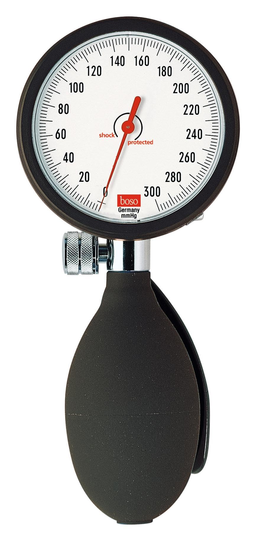 Blutdruckmessgerät boso clinicus I black Hakenmanschette mit Standard-Hakenmanschette