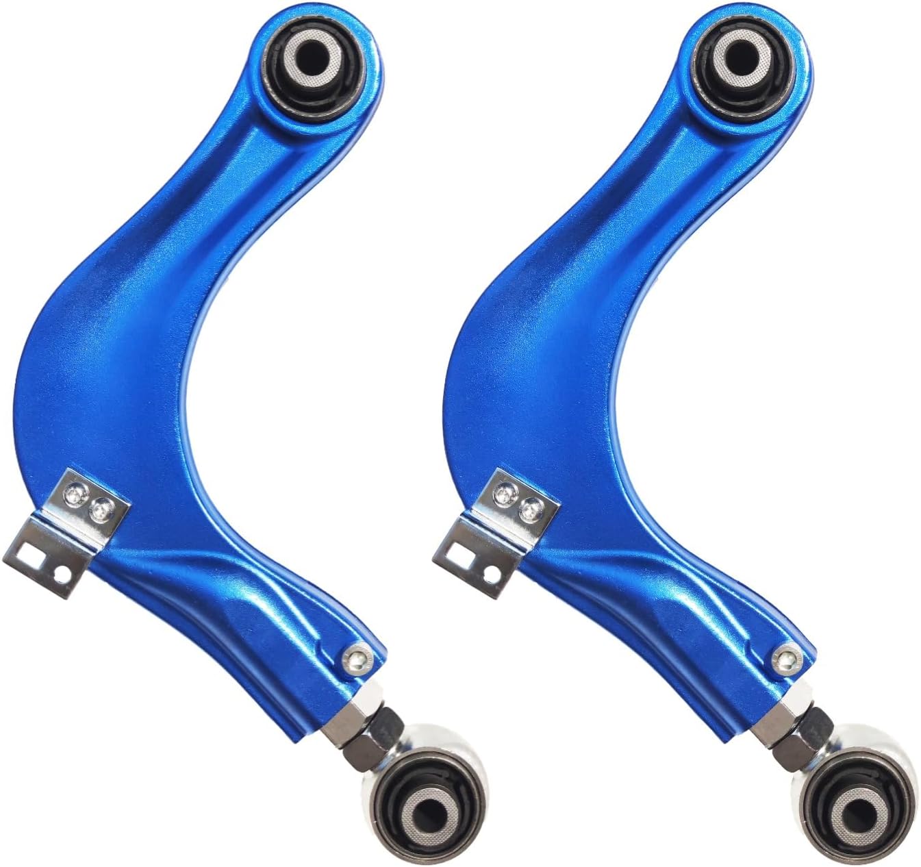 HD-14 Aluminium Adjustable Rear Camber Arms Left & Right, Set of 2, Compatible with Honda Civic 2016-2024丨Type-R FK8丨 Accord 2018-2022丨CRV 2017-2024, Rear Camber Control Arms