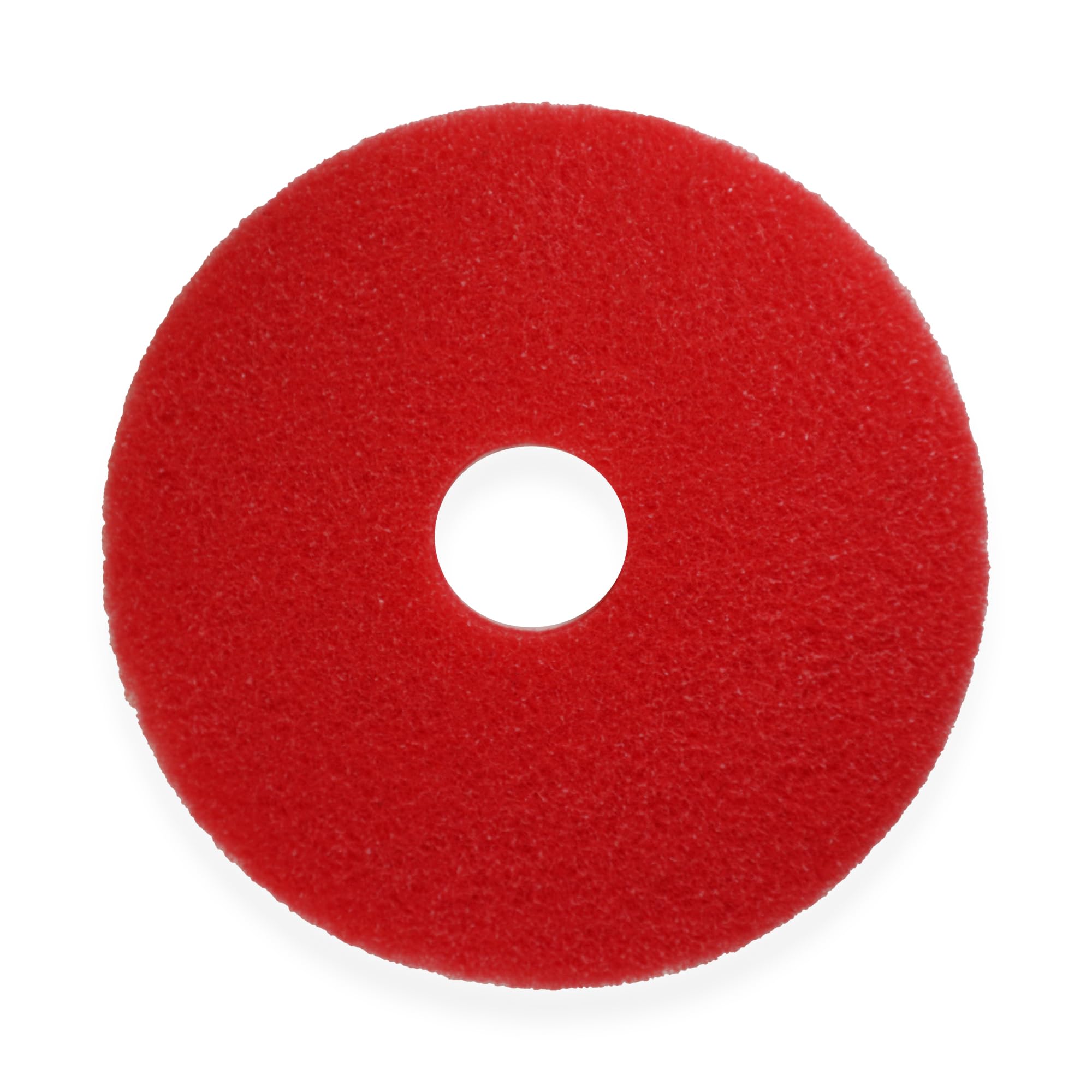 Superpad rojo 406 mm (16") - Disco de limpieza por pulverización para monolavadora y monolavadora - fricción suave para el mantenimiento regular del suelo