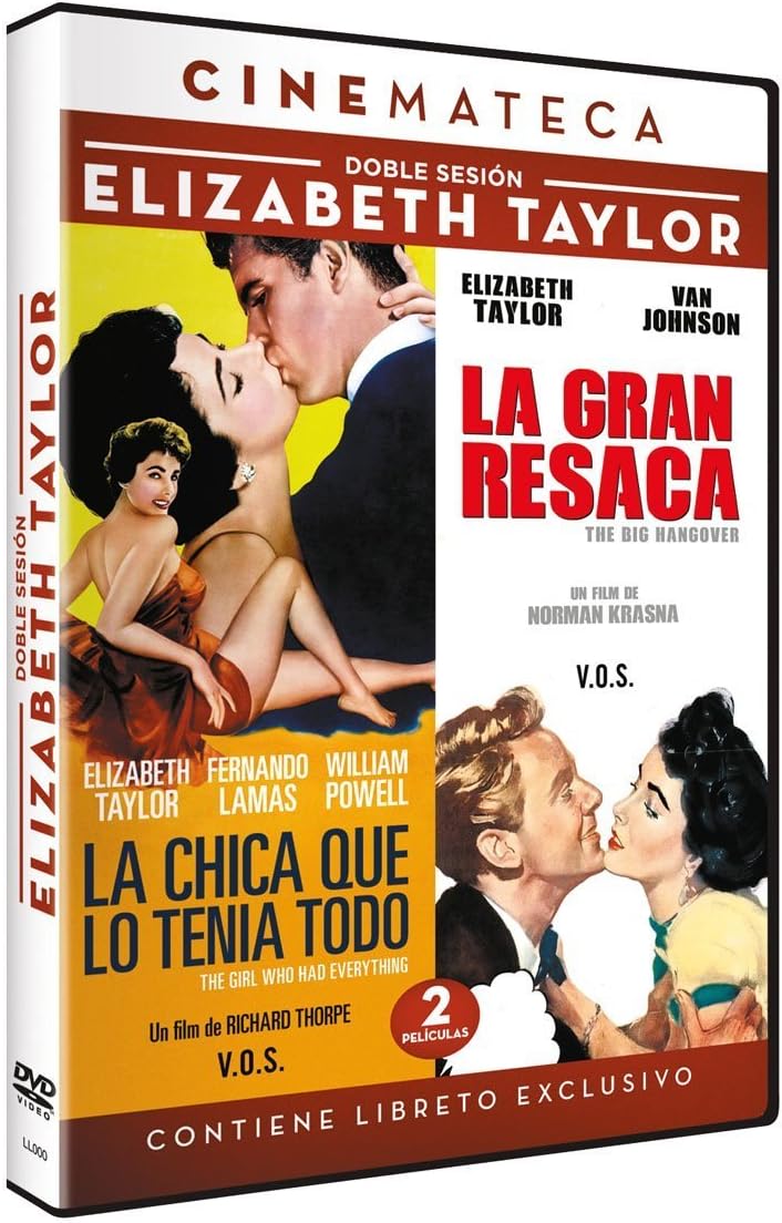 The Girl Who Had Everything (1953) / The Big Hangover (1950) - Elizabeth Taylor Double-Bill [Region 2 PAL Import, Plays in English Without subtitles]