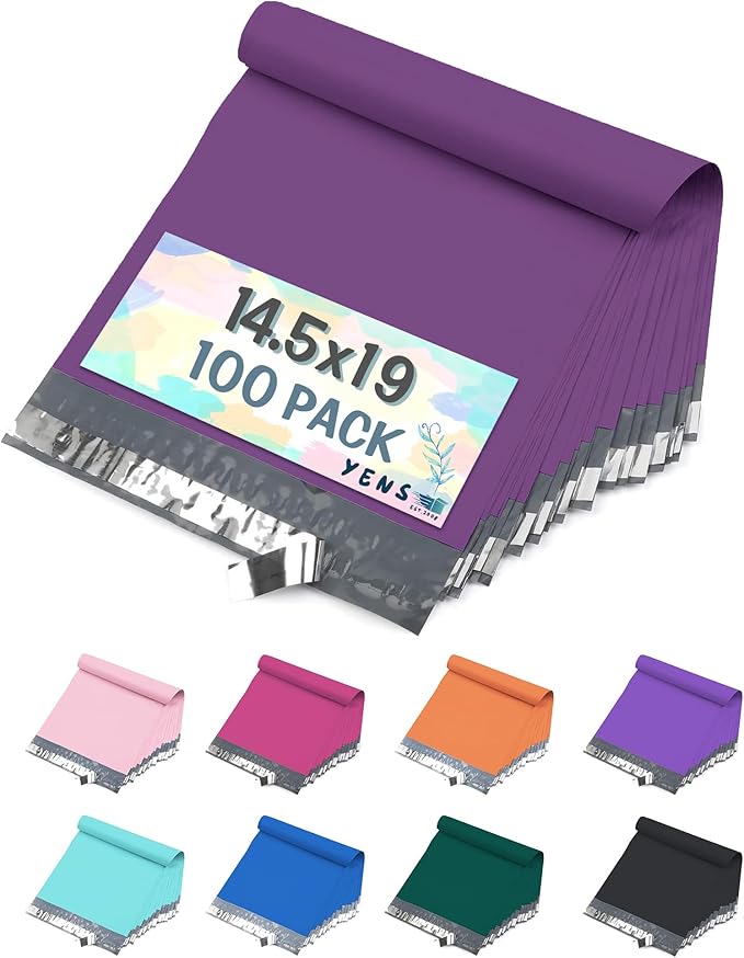 200 Buste Di Spedizione Autosigillanti 14,5x19 Poly Mailers 2,5 - Foto 9