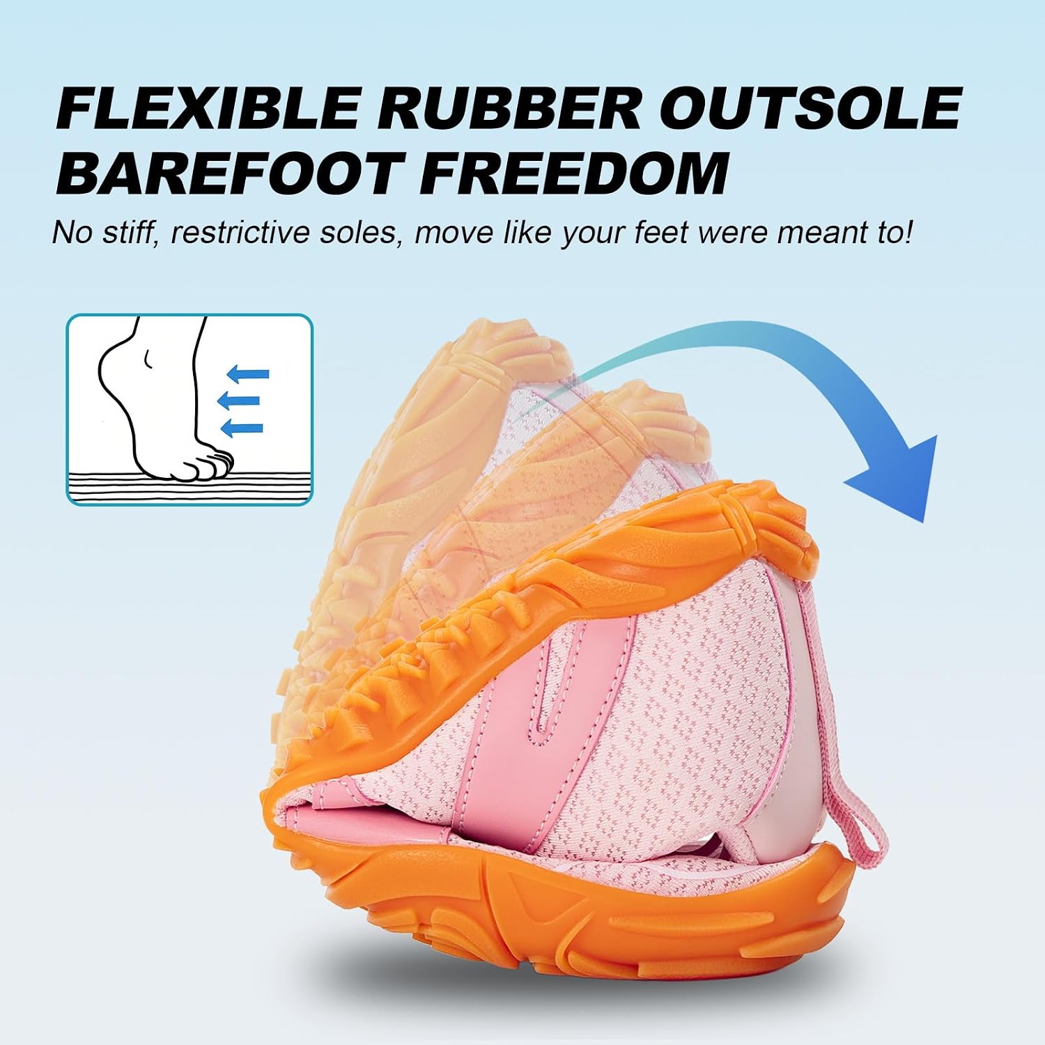 ELETON Barefoot Shoes Women Men Footwear, Wide Toe Box Hiking Zero Drop Non-Slip Quick-Dry River Boat Pool Beach Water Shoes, Lightweight Swimming Running Walking Sneakers Unisex thumbnail