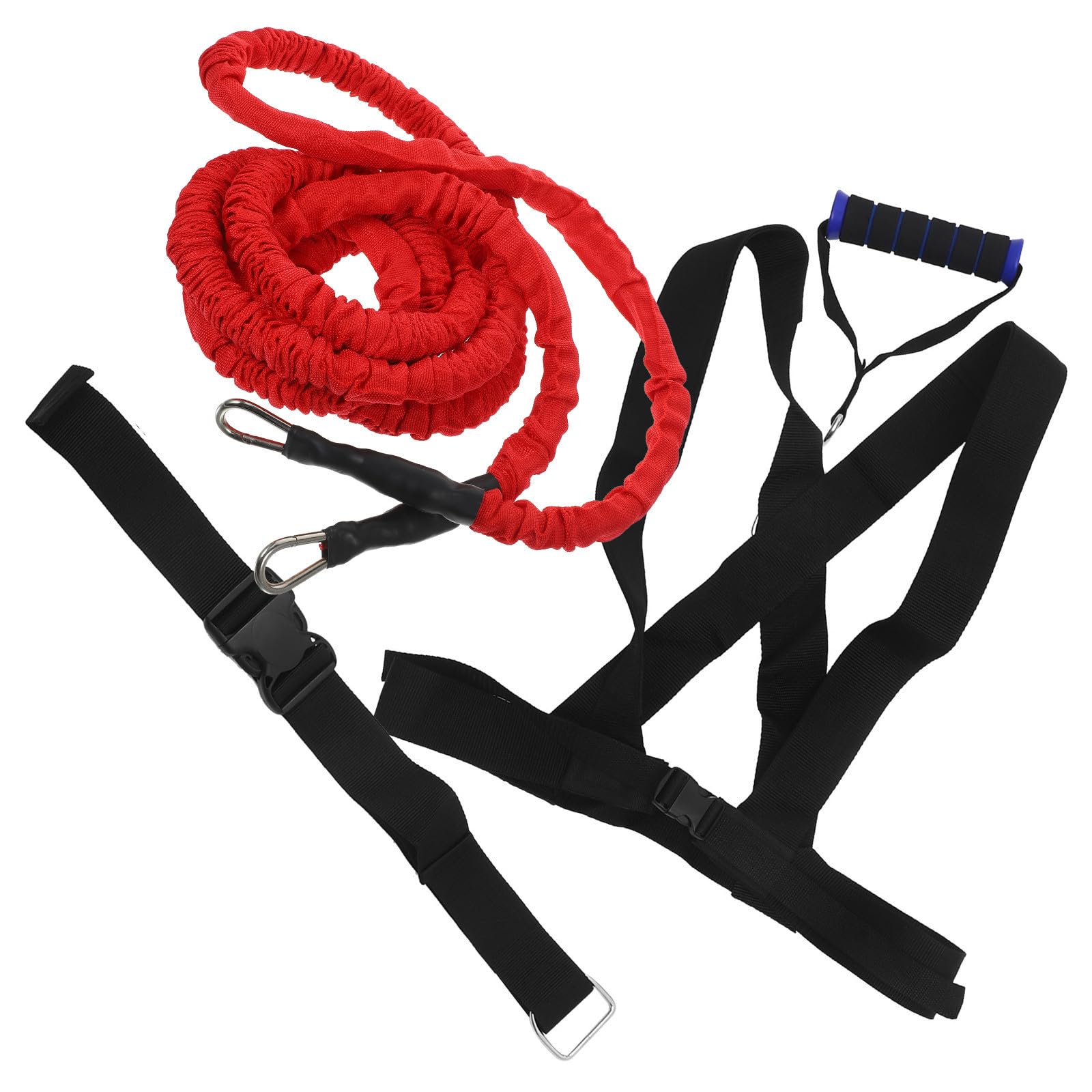 Trainingszugseil Zufällige Farbe Doppeltes Widerstandsband für Hochintensives Intervalltraining und Muskelaufbau 3 Meter aus Baumwolle und Latex im Heimfitnessstudio