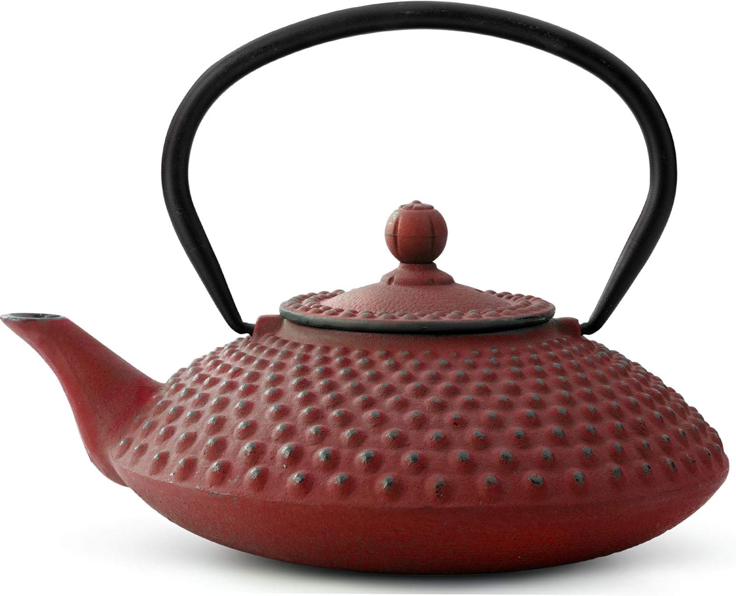 Bredemeijer Xilin Teapot, Cast Iron, Red, 1.25 Litre Amazon.co.uk