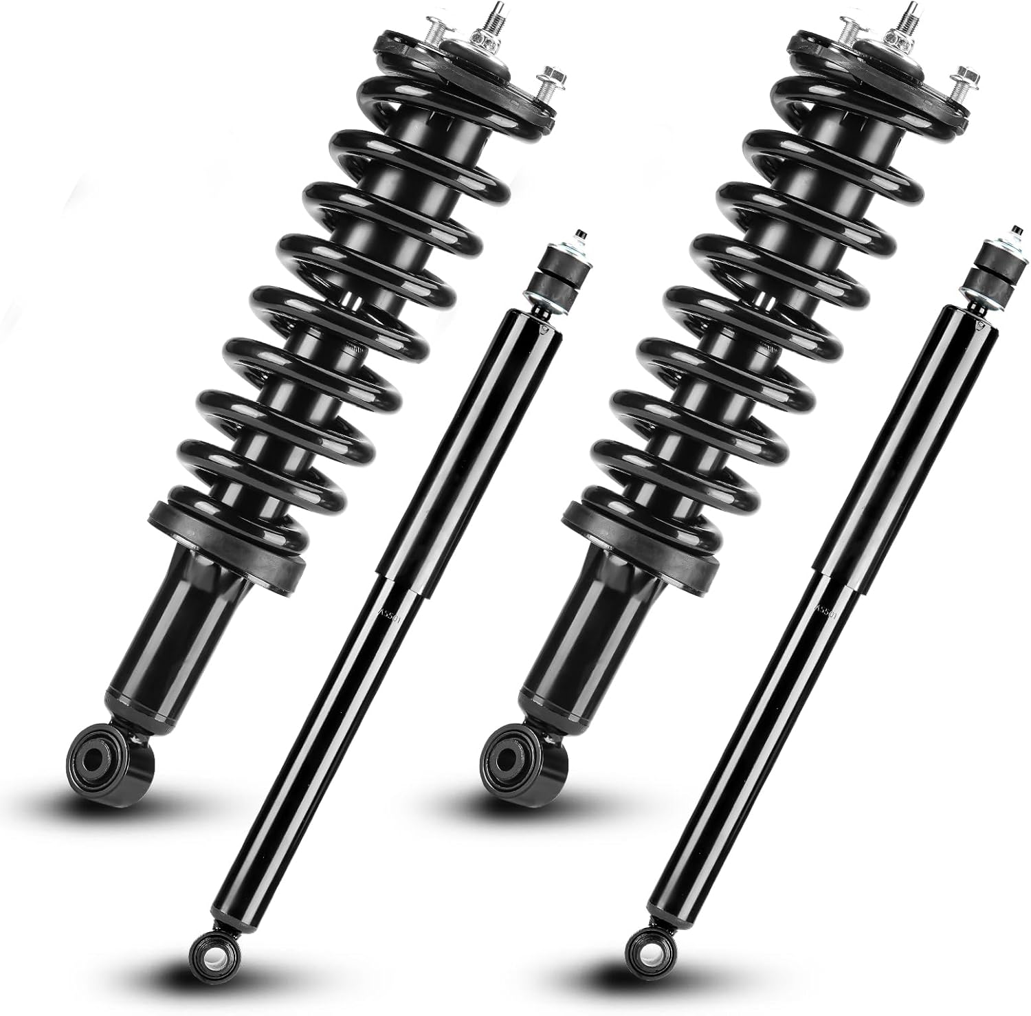 Front Rear Complete Struts Assembly Coil Spring Shock Absorbers Fit for Toyota