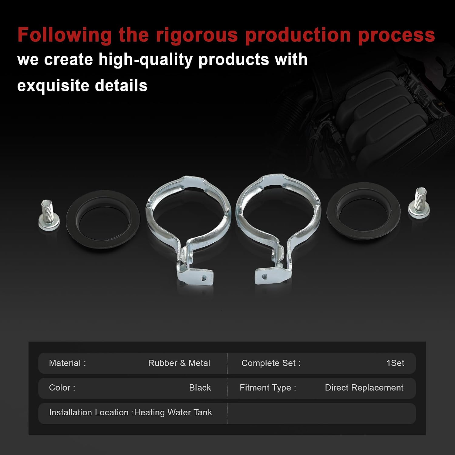 8E0898380 HVAC Air Conditioning Condenser Heater Core Seal Repair Kit Replacement For Audi A3 A4 Q3 TTRS VW CC Golf Jetta Tiguan