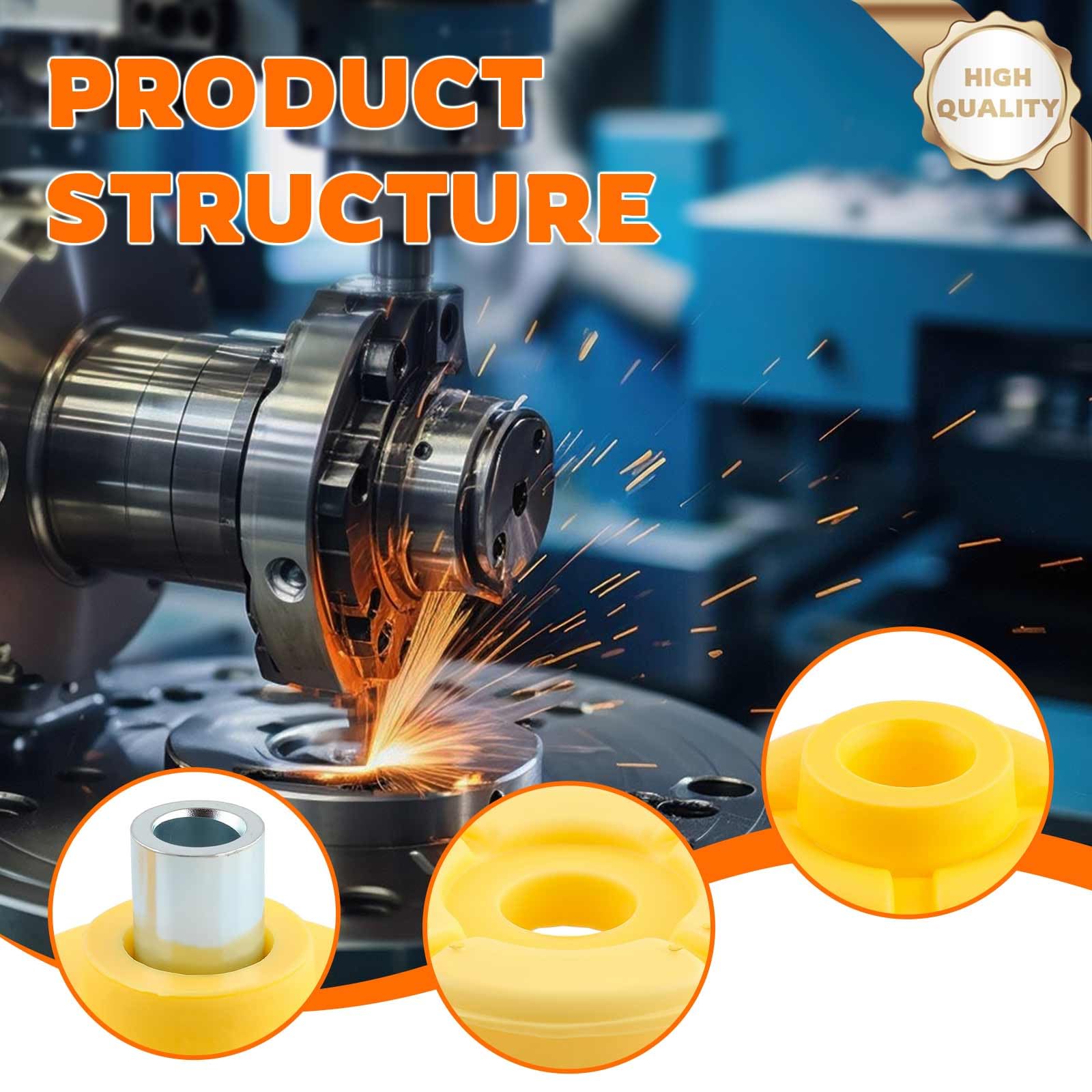8-Piece Front/Rear Shock & Strut Mount Bushing Set – For BMW X5 E70 & X6 E71
