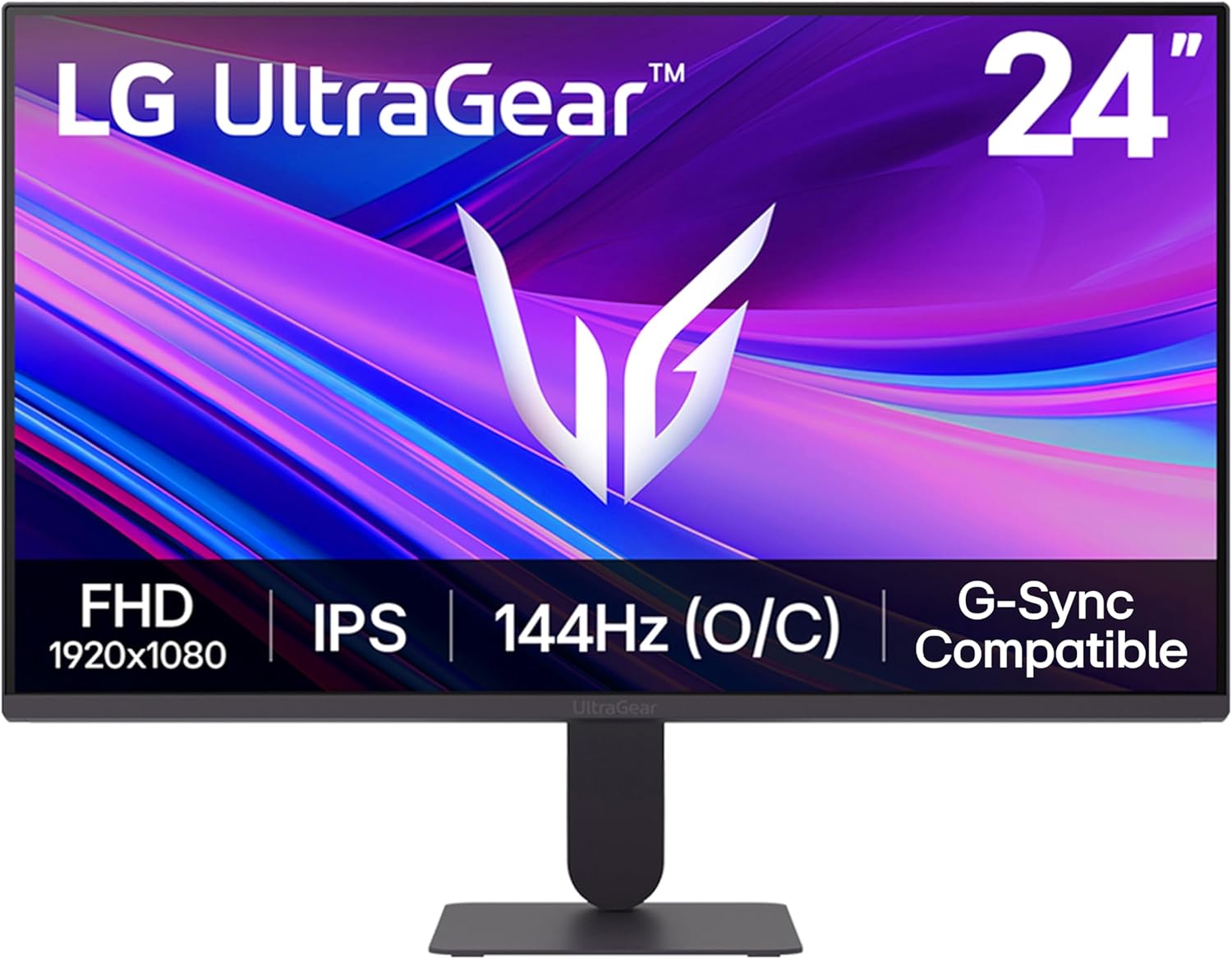 LG 24G411A-B 24-inch Ultragear Full HD (1920 x 1080) IPS Gaming Monitor