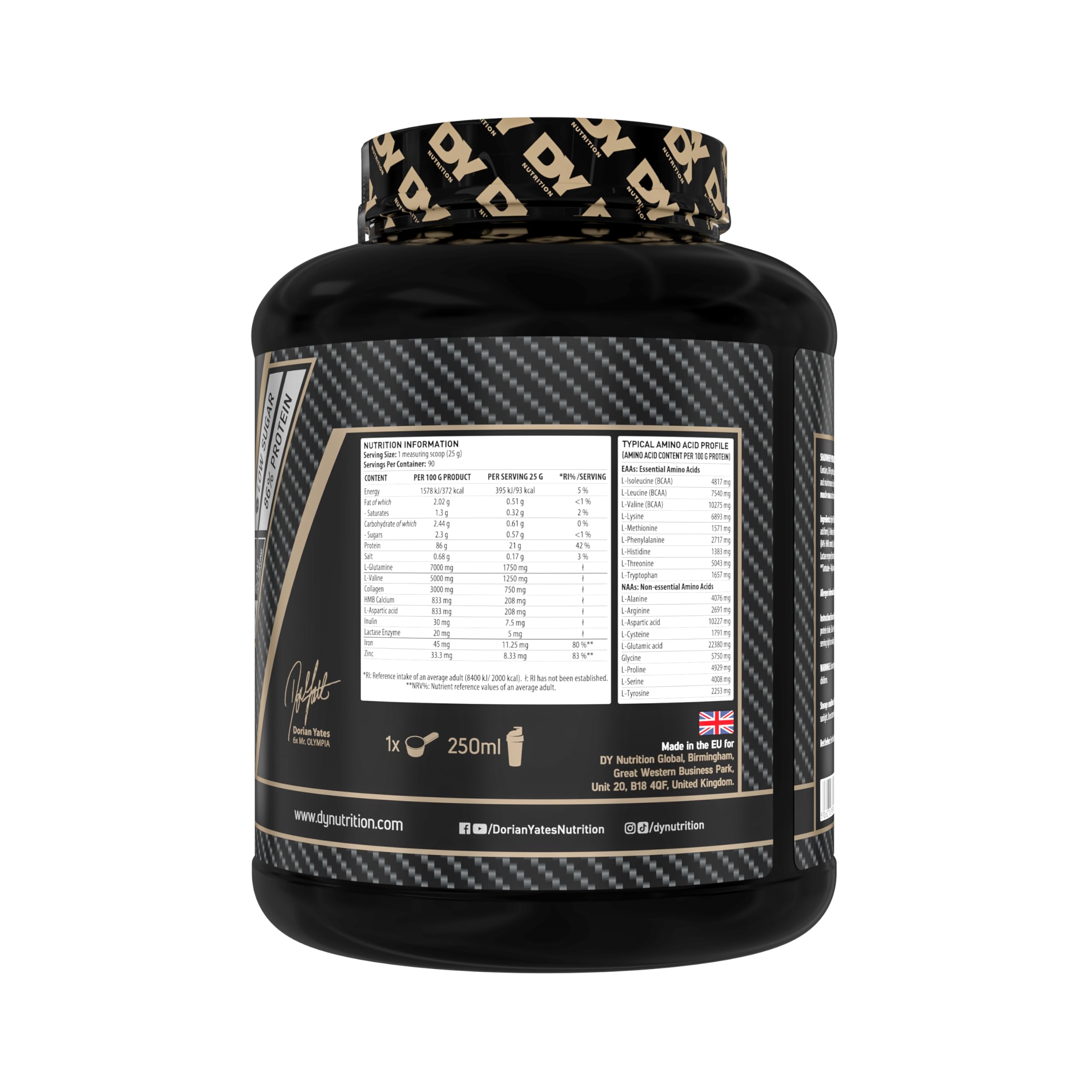 DY Nutrition Shadowhey Hydrolysate (2270g) Vanille