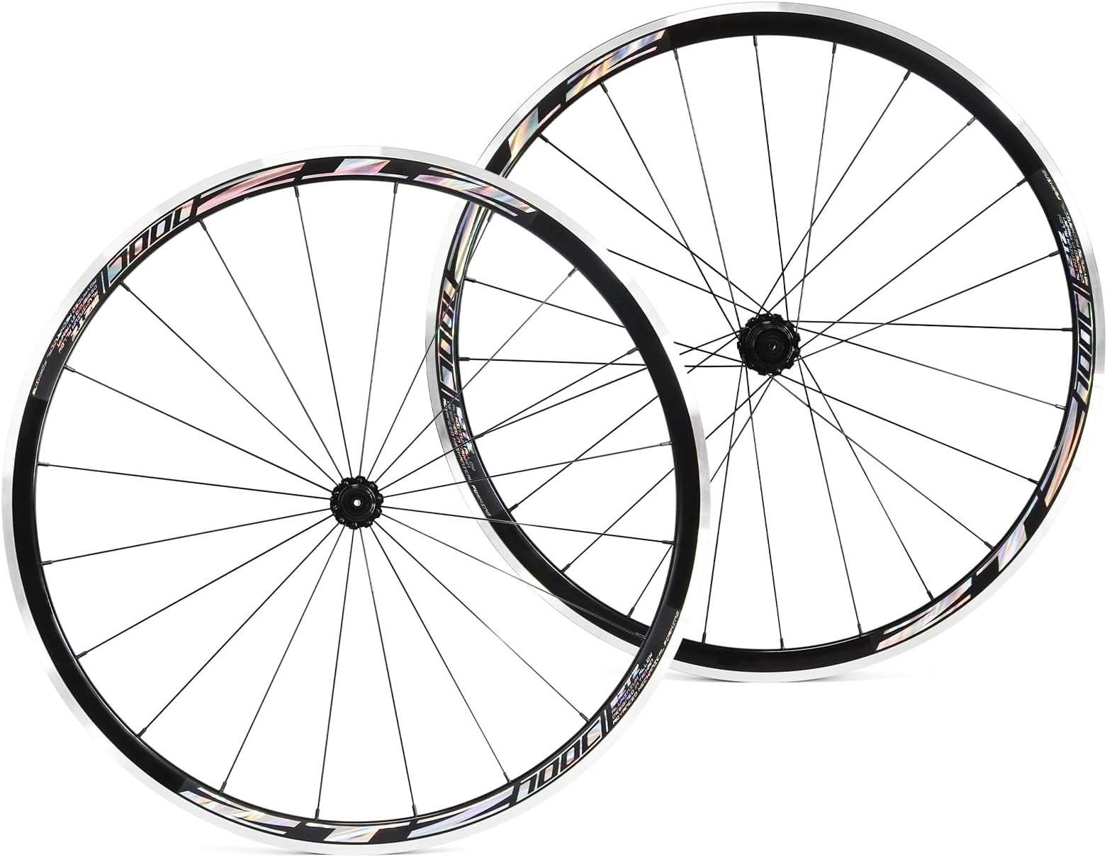 700C Road Bike Wheelset,Rim Brake,Fit 8-12 Speed Cassette