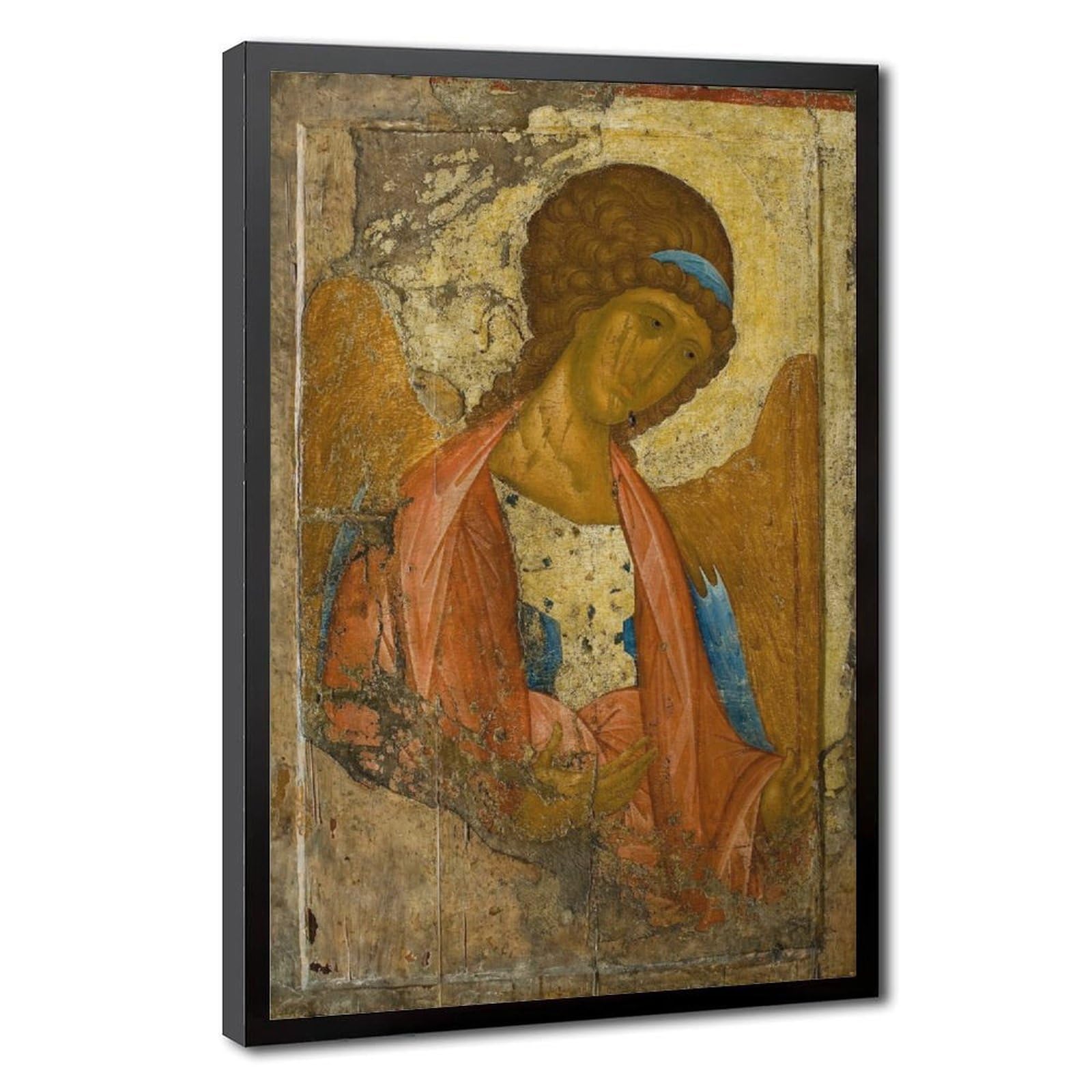 WCYB Archangel Michael Andrei Rublev Posters Prints Canvas Deco Paintings Wall Art Hangable Frame 24" L X 36" W