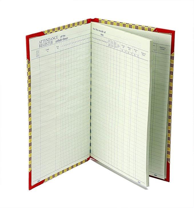 Amit stationery Point Shipra Attendance Book/Register200 Pages