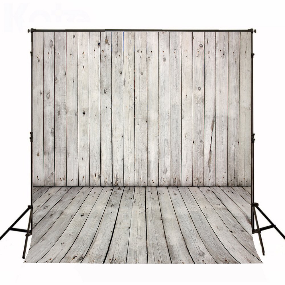 Kate Fotohintergrund Holzwand – 10x10ft (3x3m), Nahtlos, Waschbar, Für Kinder- & Profifotos