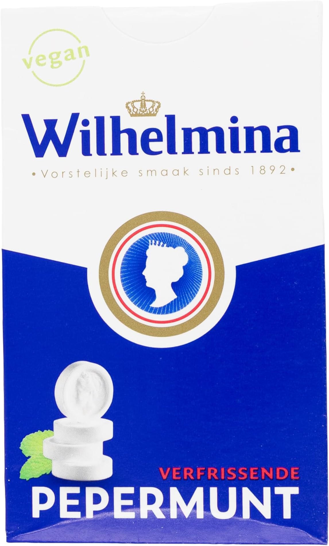 HAO BOSCH Wilhelmina Peppermints (Classic Dutch Peppermints) - 3.5oz [Pack of 3]