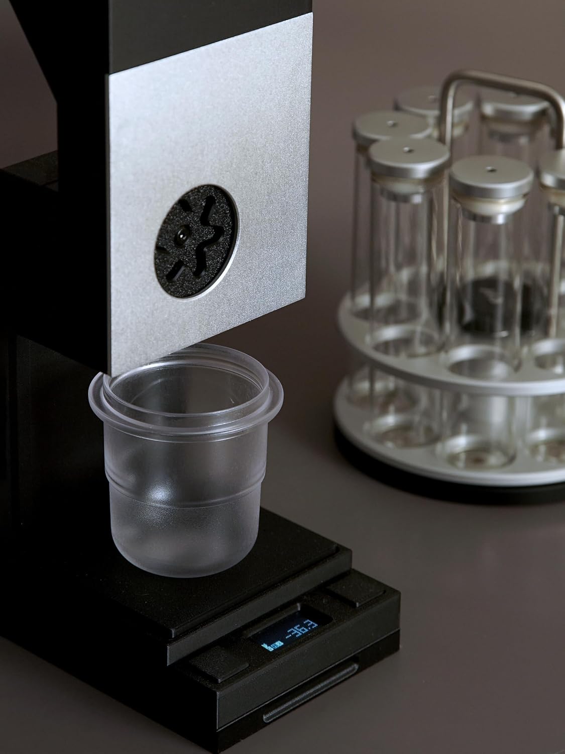 MADBALL coffee bean counter, MD-1 coffee bean dispenser, coffee bean pre-dosing machine, single dose dispenser