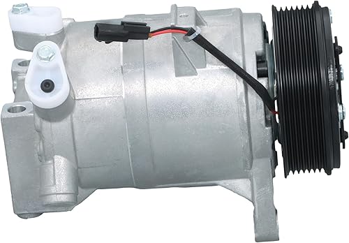 WFLNHB Compresor de CA y embrague de A/C, puertos de A/C, 7 ranuras de repuesto para Nissan Maxima 3.5L 2009-2014 Reemplazo para Murano 3.5L