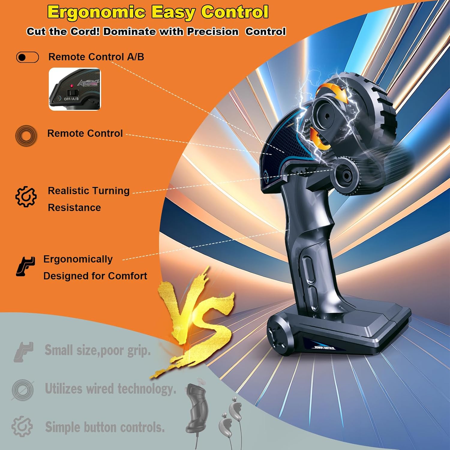 Slot Car Race Track Sets Dual-Player Electric Remote Control Cars Rechargable Magnetic Cars Racing Game with Hand Controllers Circular Overpass Track Birthday Toys for Boys Kids 6 7 8-12