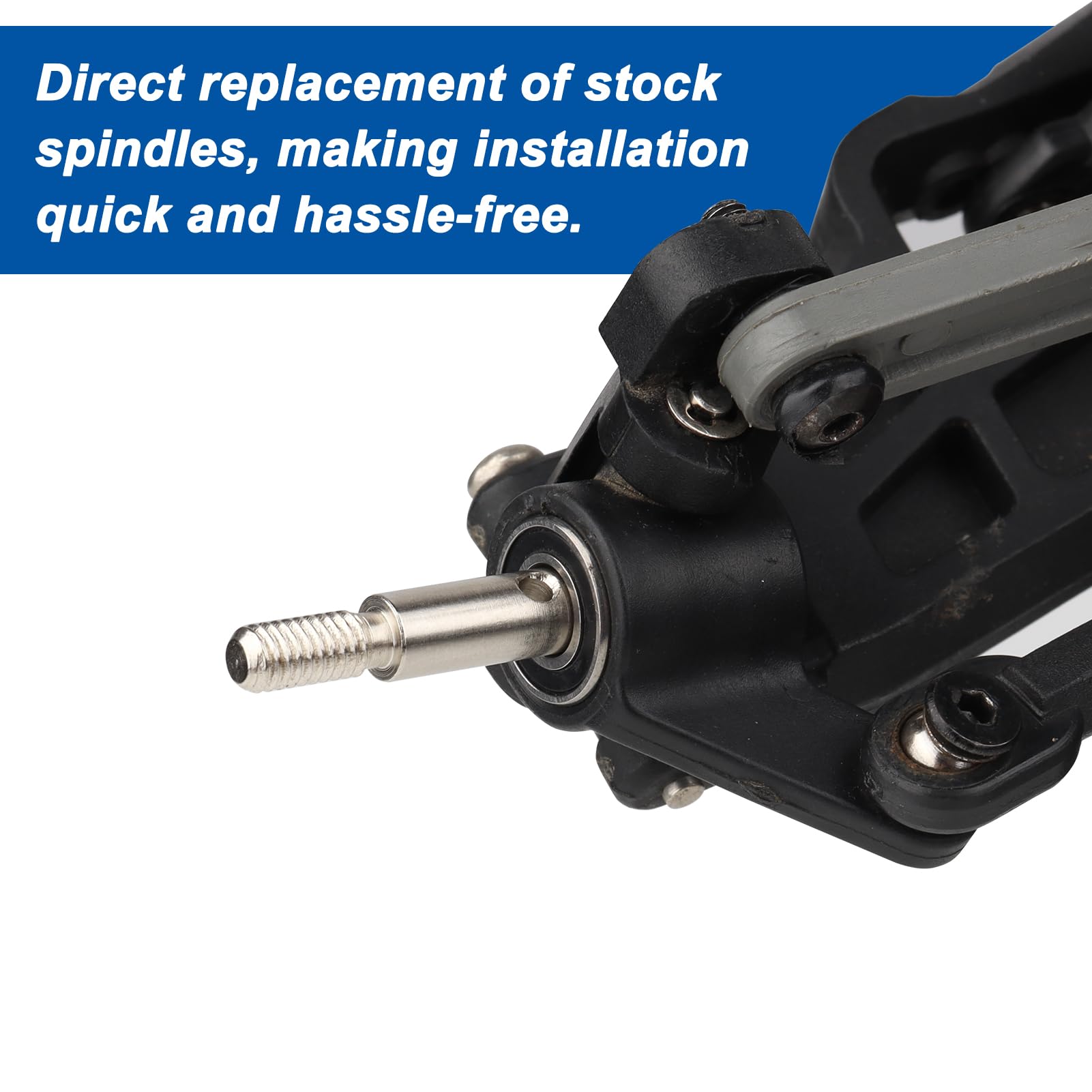 Amazon.com: CrazyHobby Front Axle Spindles for 1/10 Traxxas Slash