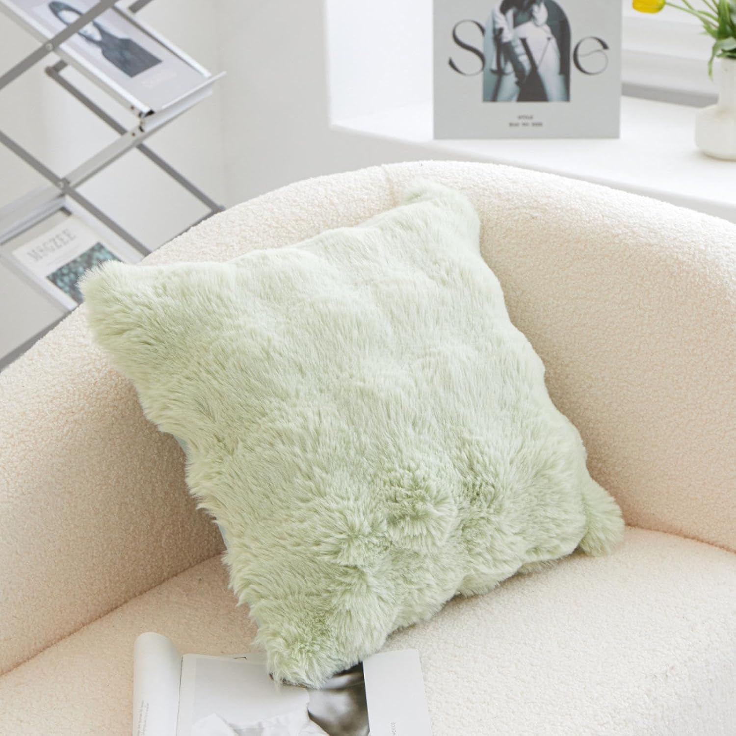 Plush Cushion Cover Pillow Cover Bedroom headboard Cushion Cushion Set