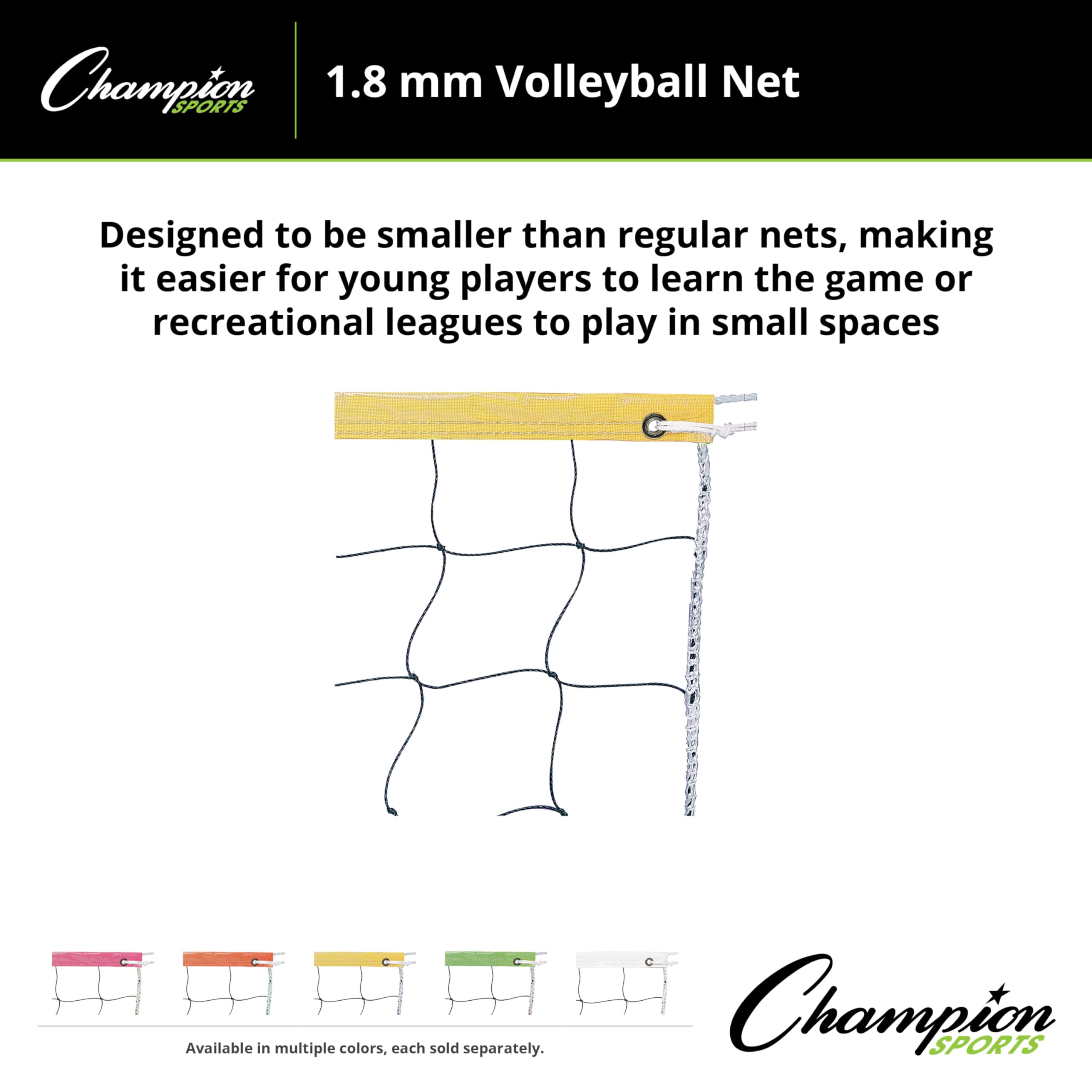 Champion Sports Vinilo de Voleibol Redes