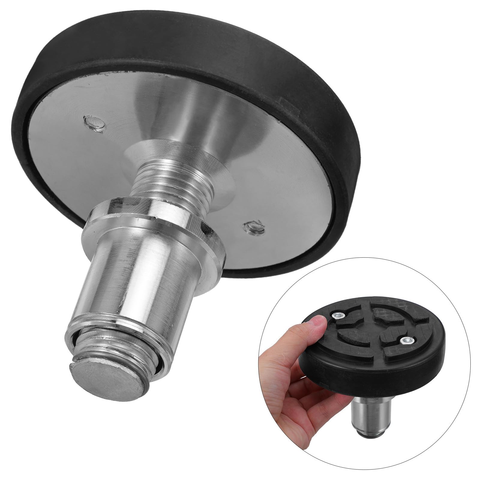 Zerodeko Coussinet de Levage en Caoutchouc pour Voiture Rehaussement de 35 Mm, Résistant à l'usure, Adapté à L'entretien Fréquent et Usage Intensif Automobile