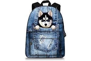 Paw-sitively Adorable: Cute Dogs Backpack for School-Going Kids