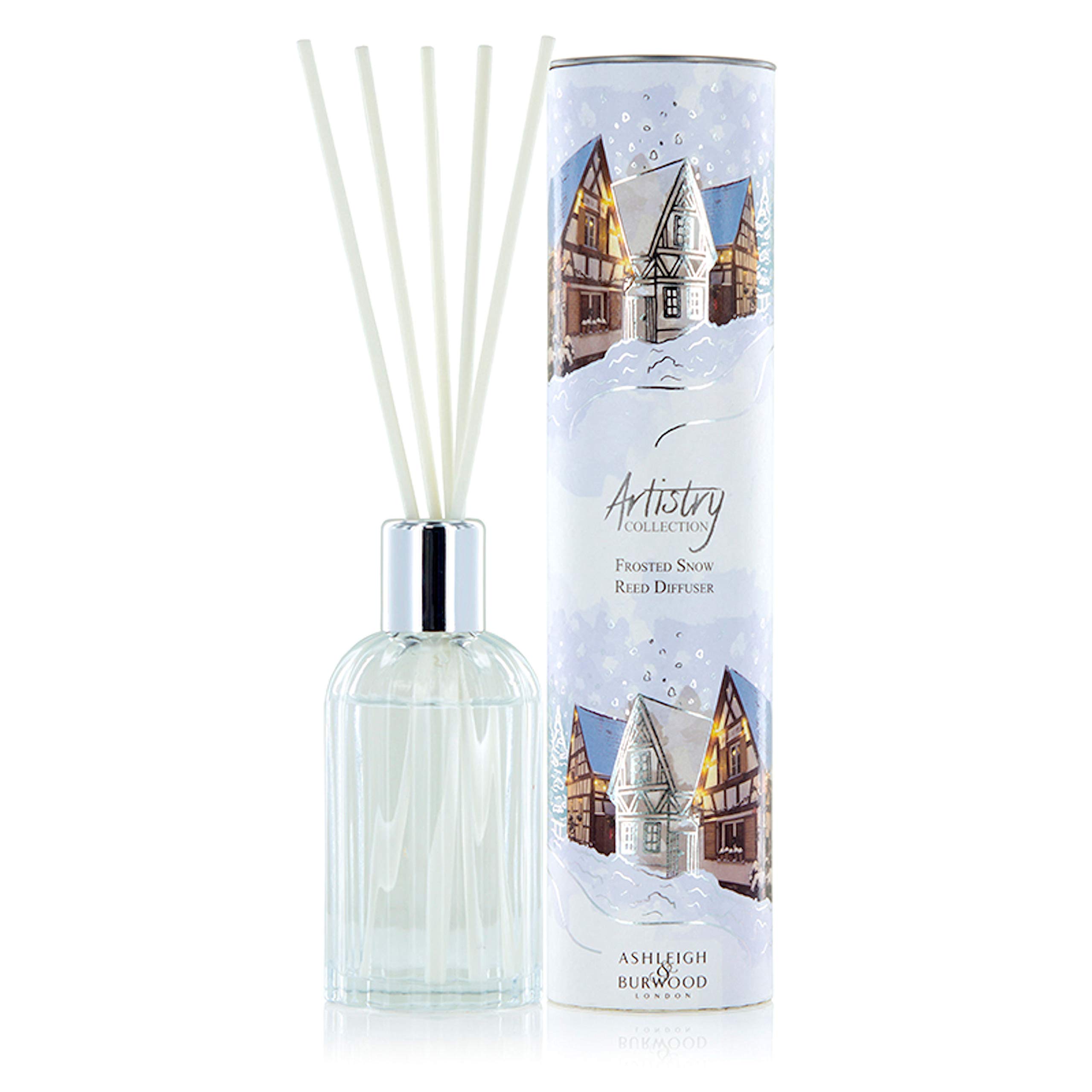 Ashleigh & Burwood - Artistry Collection 200ml Diffuser - Frosted Snow