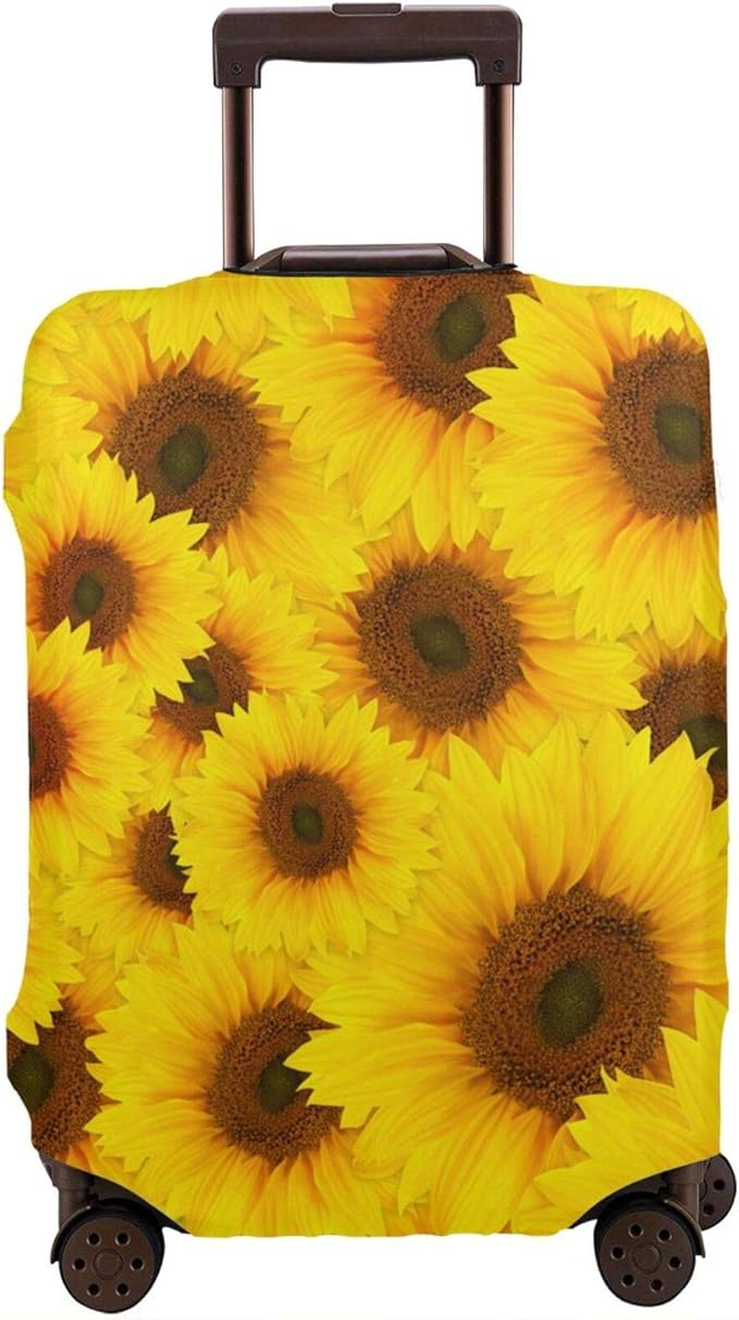 sunflower suitcase
